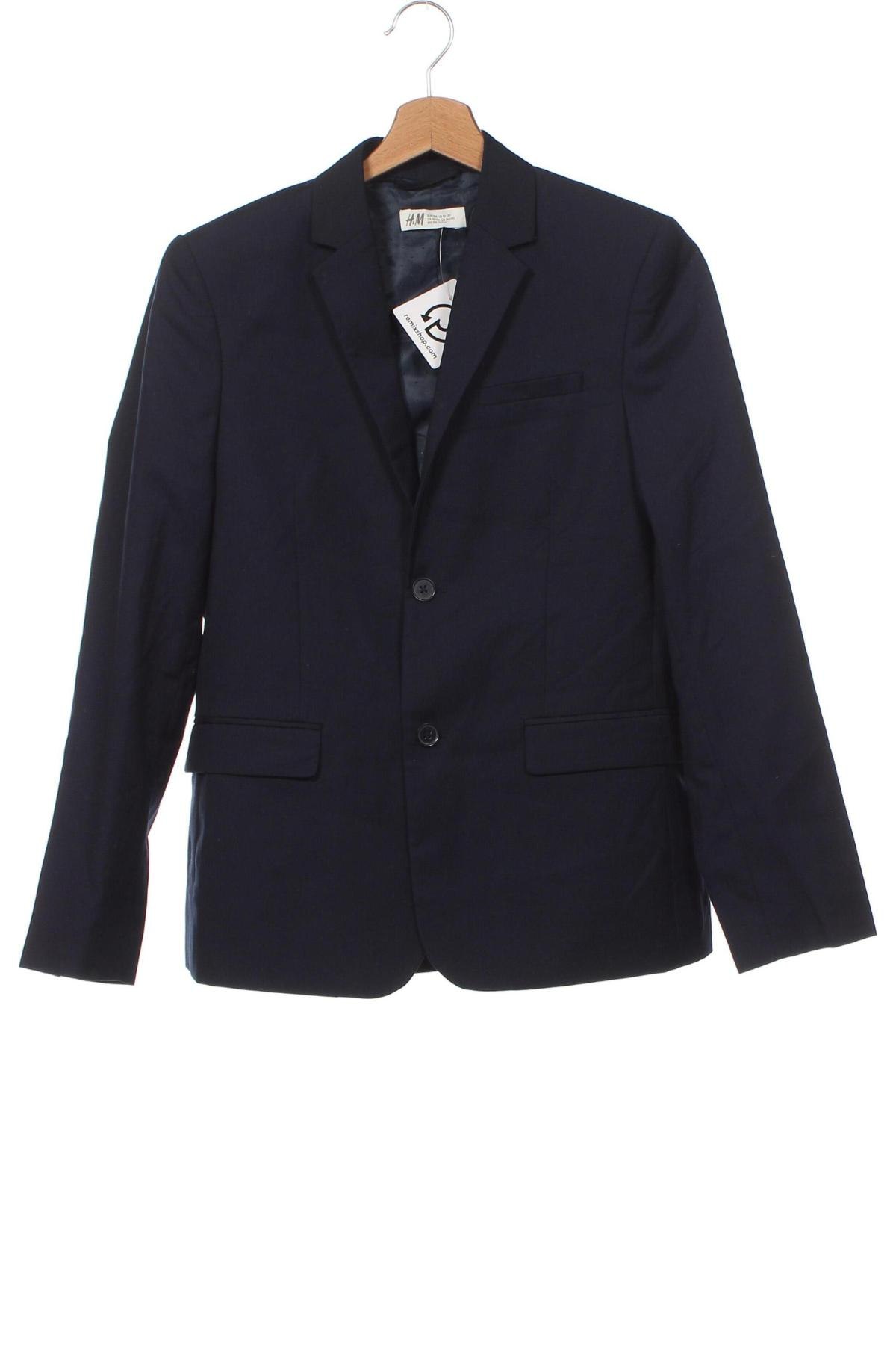 Παιδικό σακάκι H&M, Μέγεθος 12-13y/ 158-164 εκ., Χρώμα Μπλέ, Τιμή 20,00 €