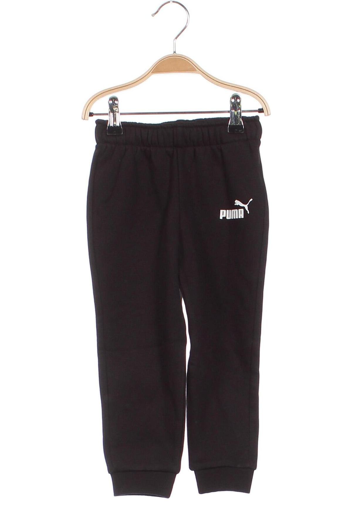 Pantaloni de trening, pentru copii PUMA, Mărime 2-3y/ 98-104 cm, Culoare Negru, Preț 165,24 Lei
