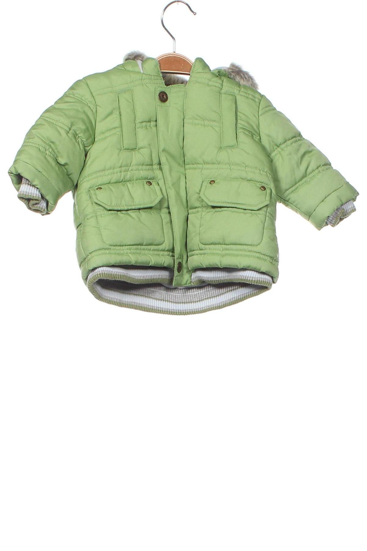 Παιδικό μπουφάν Next, Μέγεθος 2-3m/ 56-62 εκ., Χρώμα Πράσινο, Τιμή 34,64 €