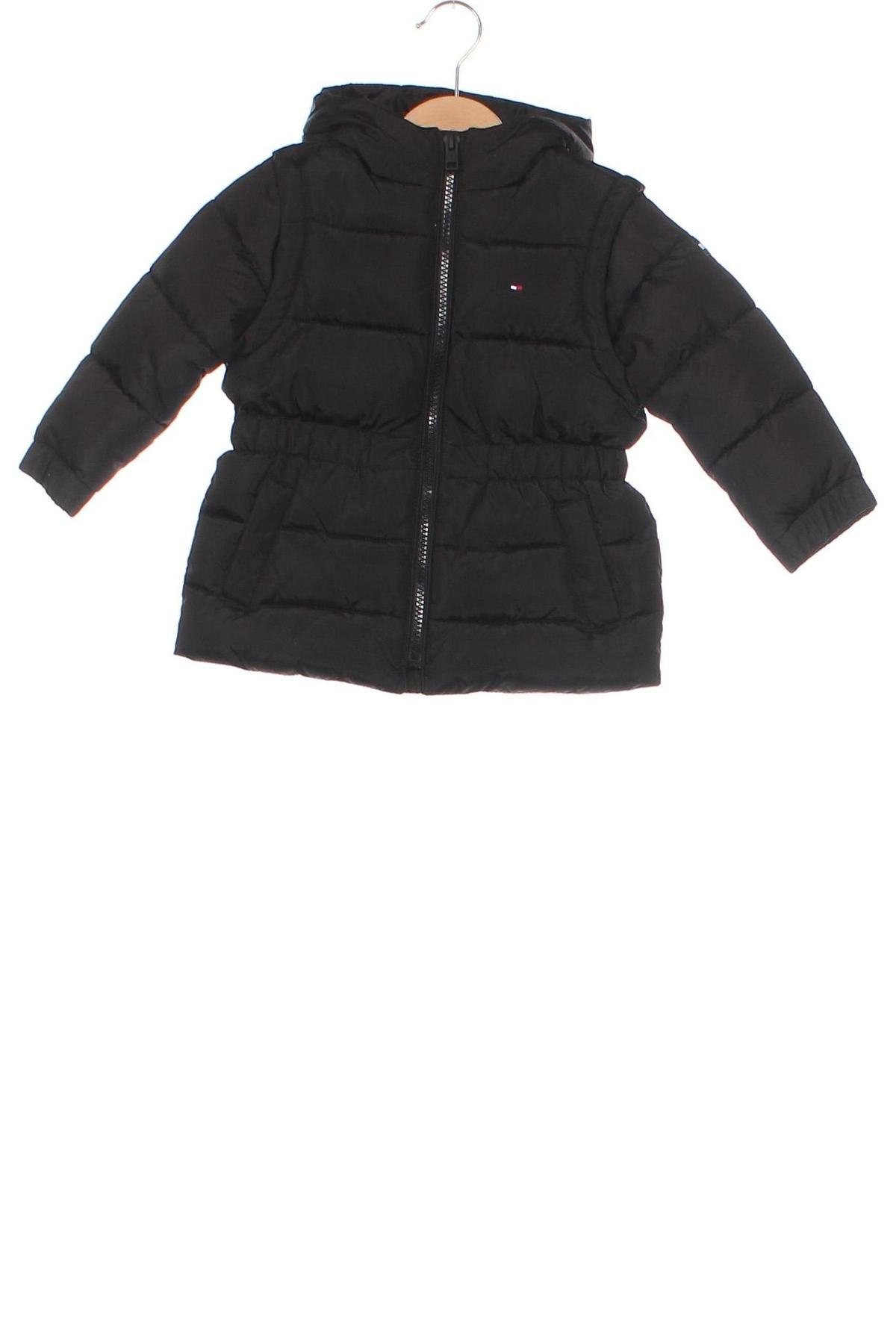 Παιδικό μπουφάν Tommy Hilfiger, Μέγεθος 12-18m/ 80-86 εκ., Χρώμα Μαύρο, Τιμή 152,16 €