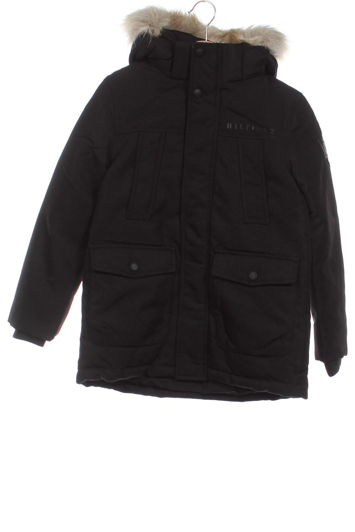 Geacă pentru copii Tommy Hilfiger, Mărime 6-7y/ 122-128 cm, Culoare Negru, Preț 947,37 Lei