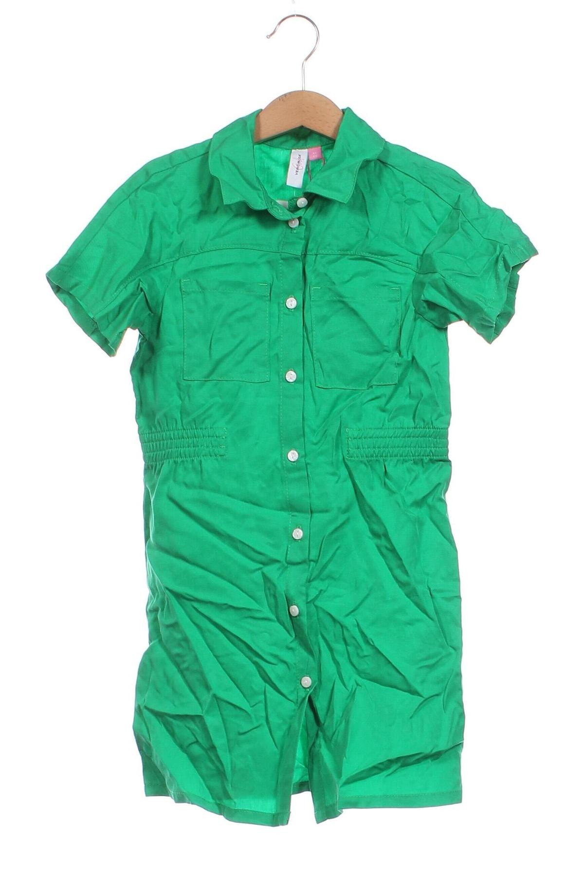 Kožené šaty  Vero Moda, Velikost 4-5y/ 110-116 cm, Barva Zelená, Cena  684,00 Kč