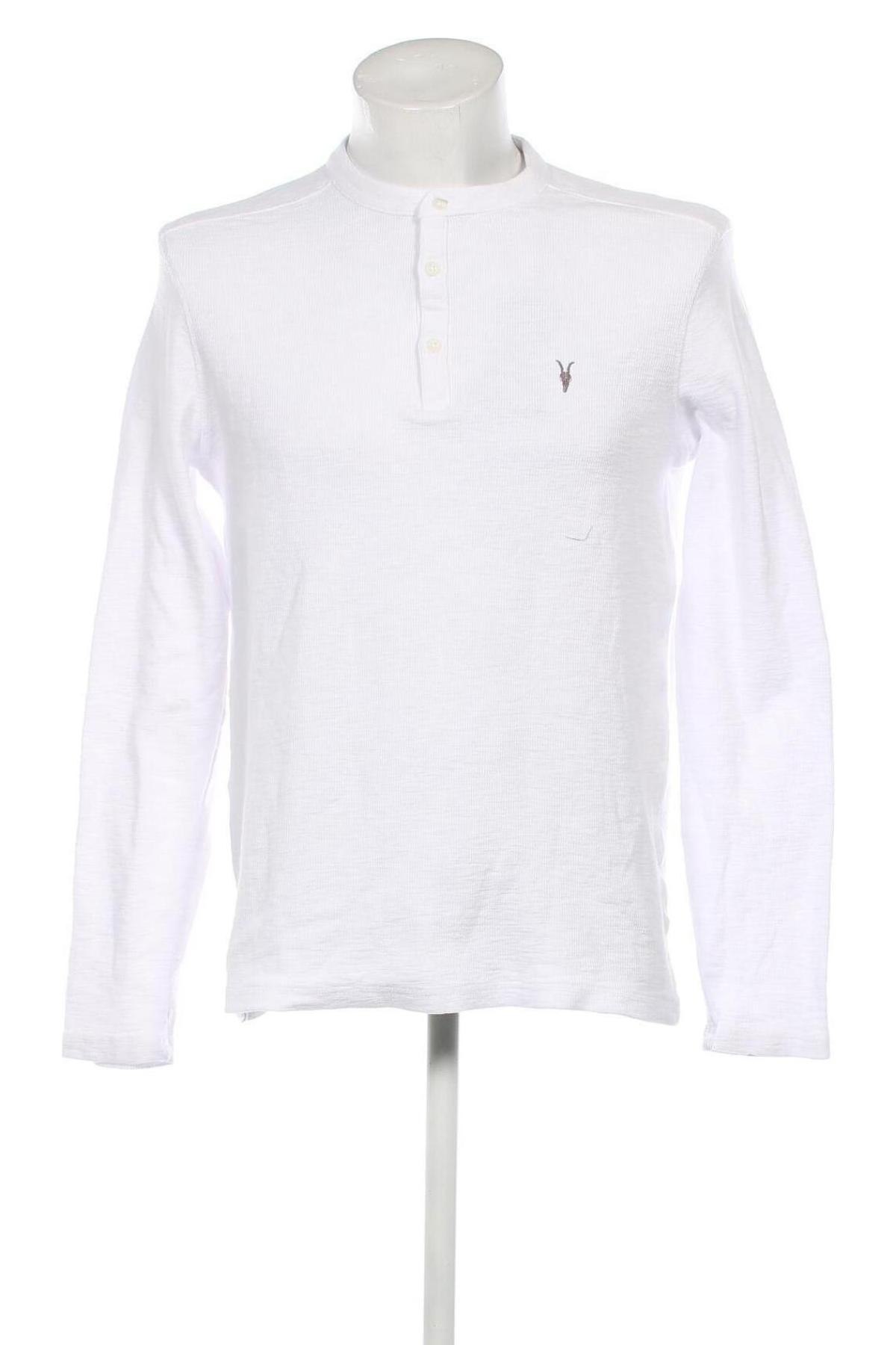 Herren Shirt AllSaints, Größe M, Farbe Weiß, Preis € 70,10
