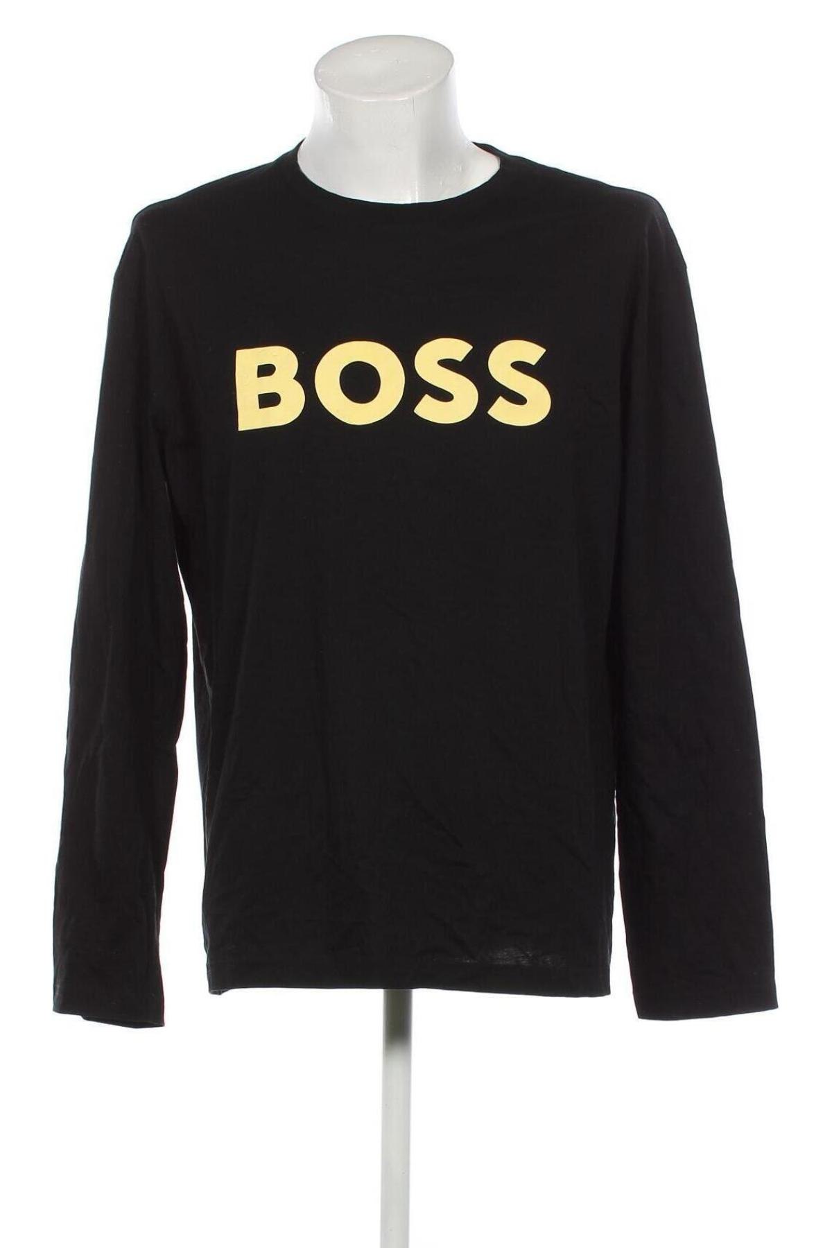 Мъжка блуза Boss Green, Размер XL, Цвят Черен, Цена 108,24 лв.