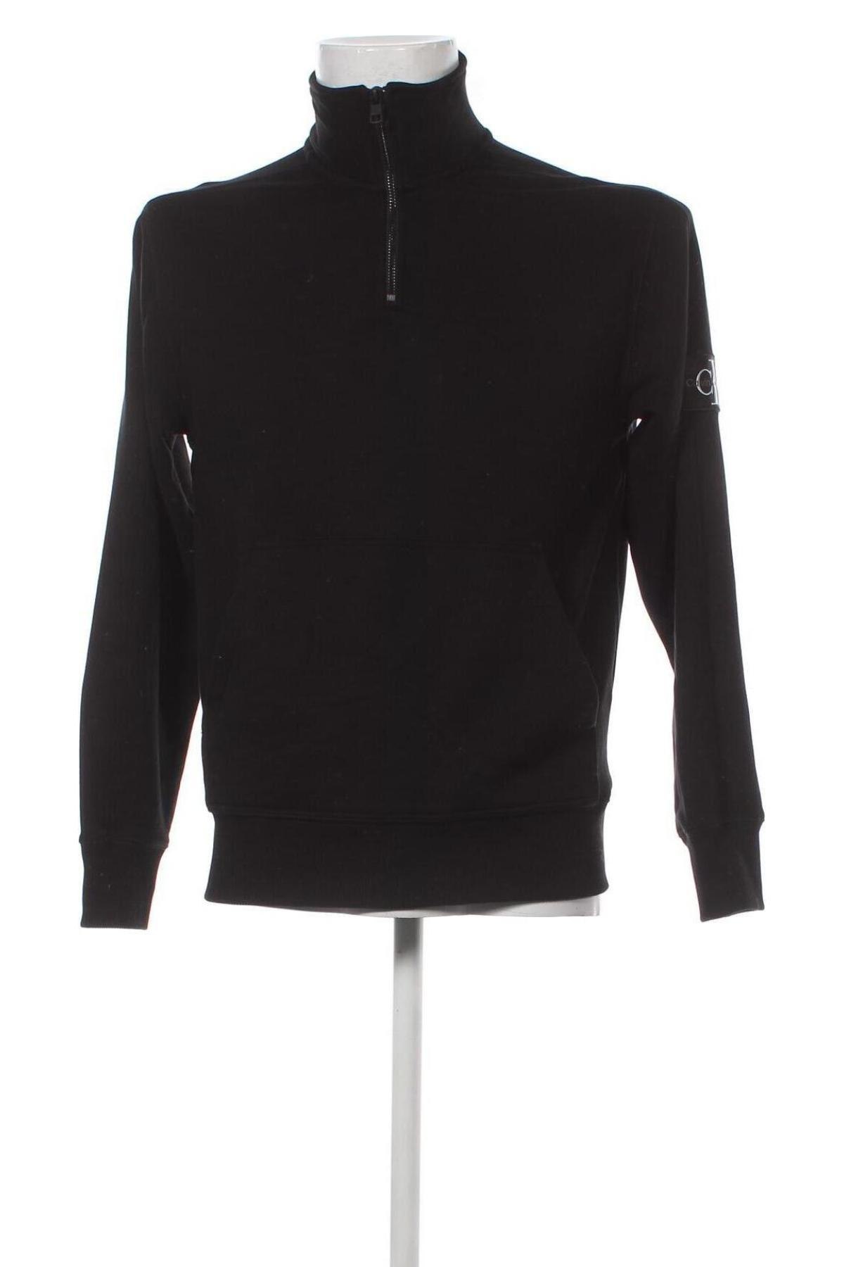 Мъжка блуза Calvin Klein Jeans, Размер S, Цвят Черен, Цена 95,00 лв.