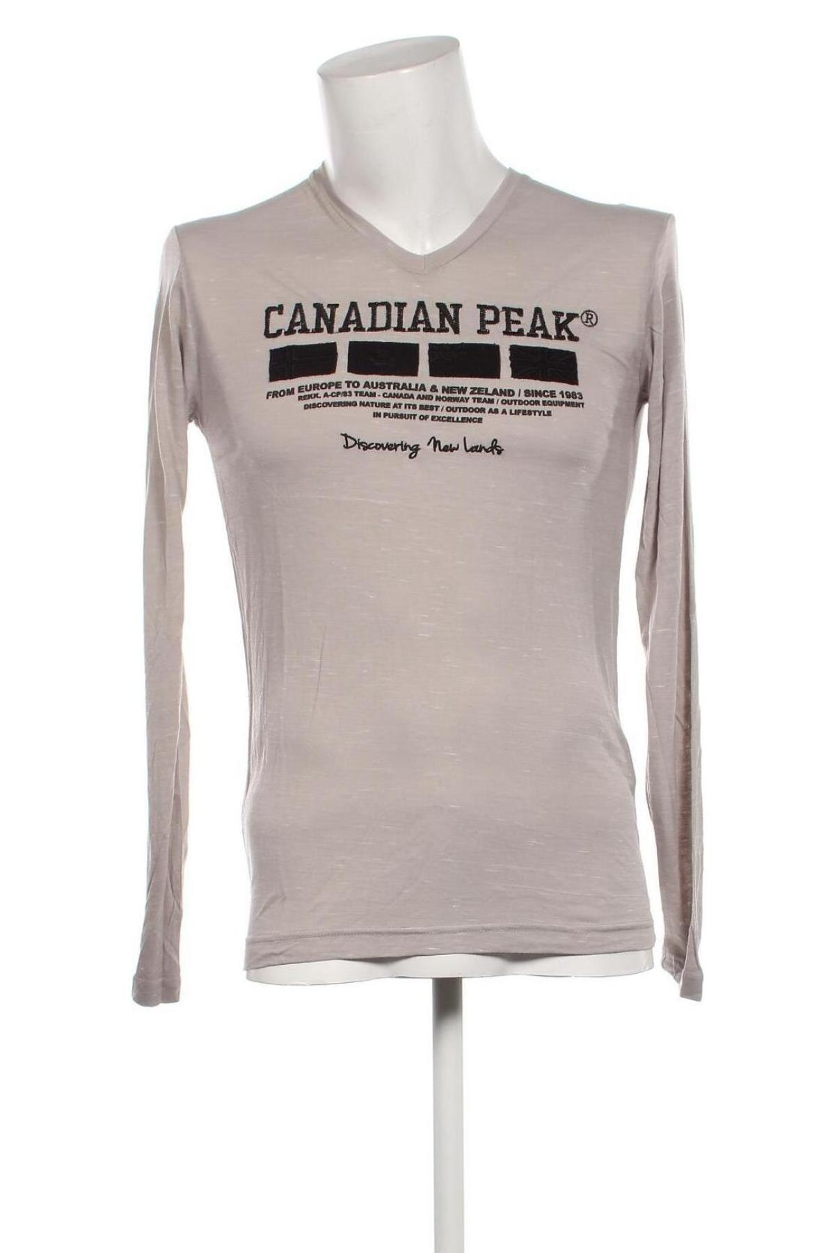 Herren Shirt Canadian Peak, Größe S, Farbe Grau, Preis 28,39 €