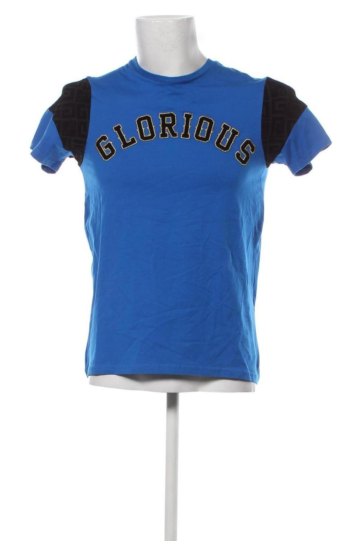Herren Shirt Glorious Gangsta, Größe S, Farbe Blau, Preis 6,28 €