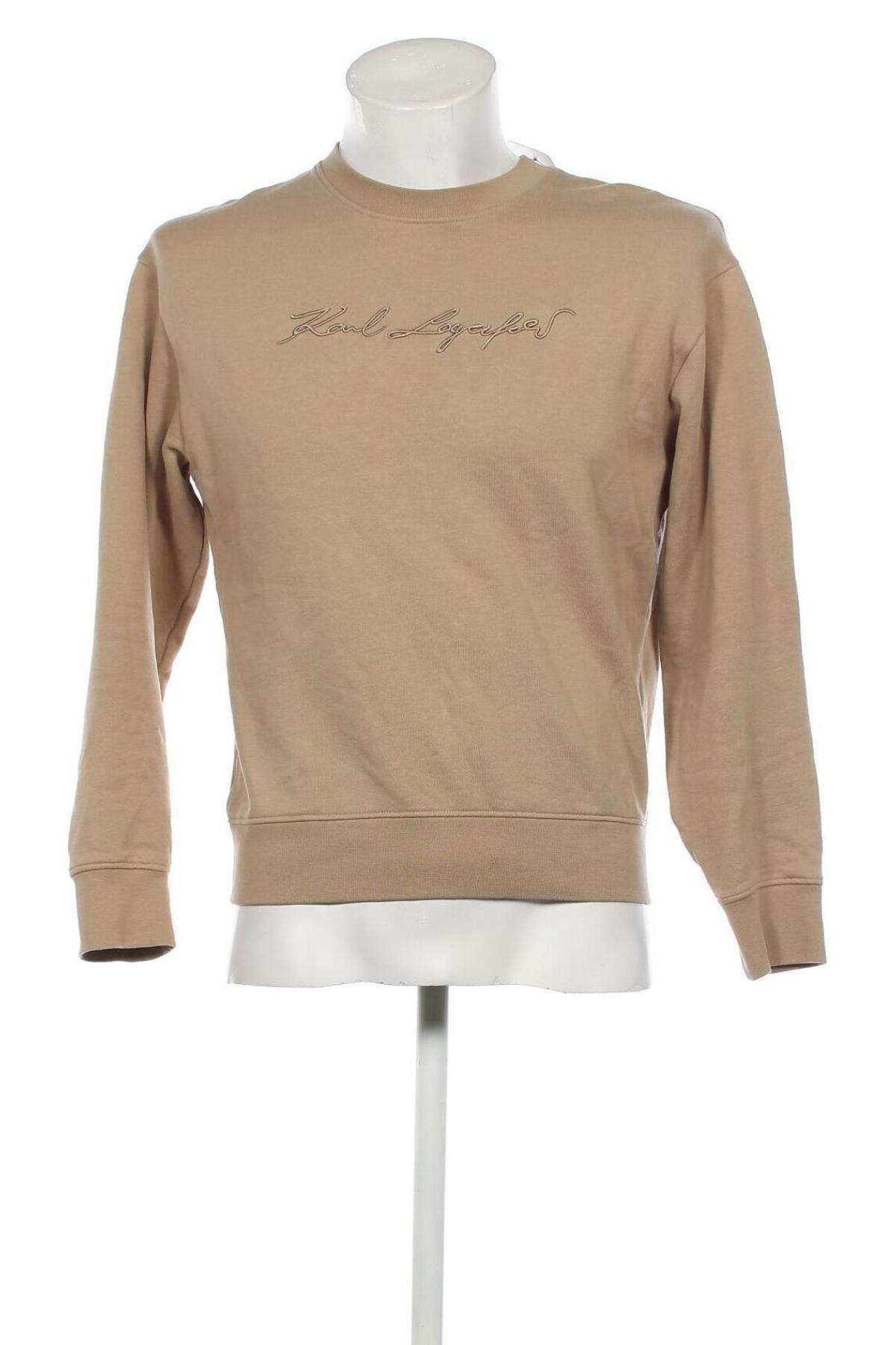 Ανδρική μπλούζα Karl Lagerfeld, Μέγεθος S, Χρώμα  Μπέζ, Τιμή 42,06 €