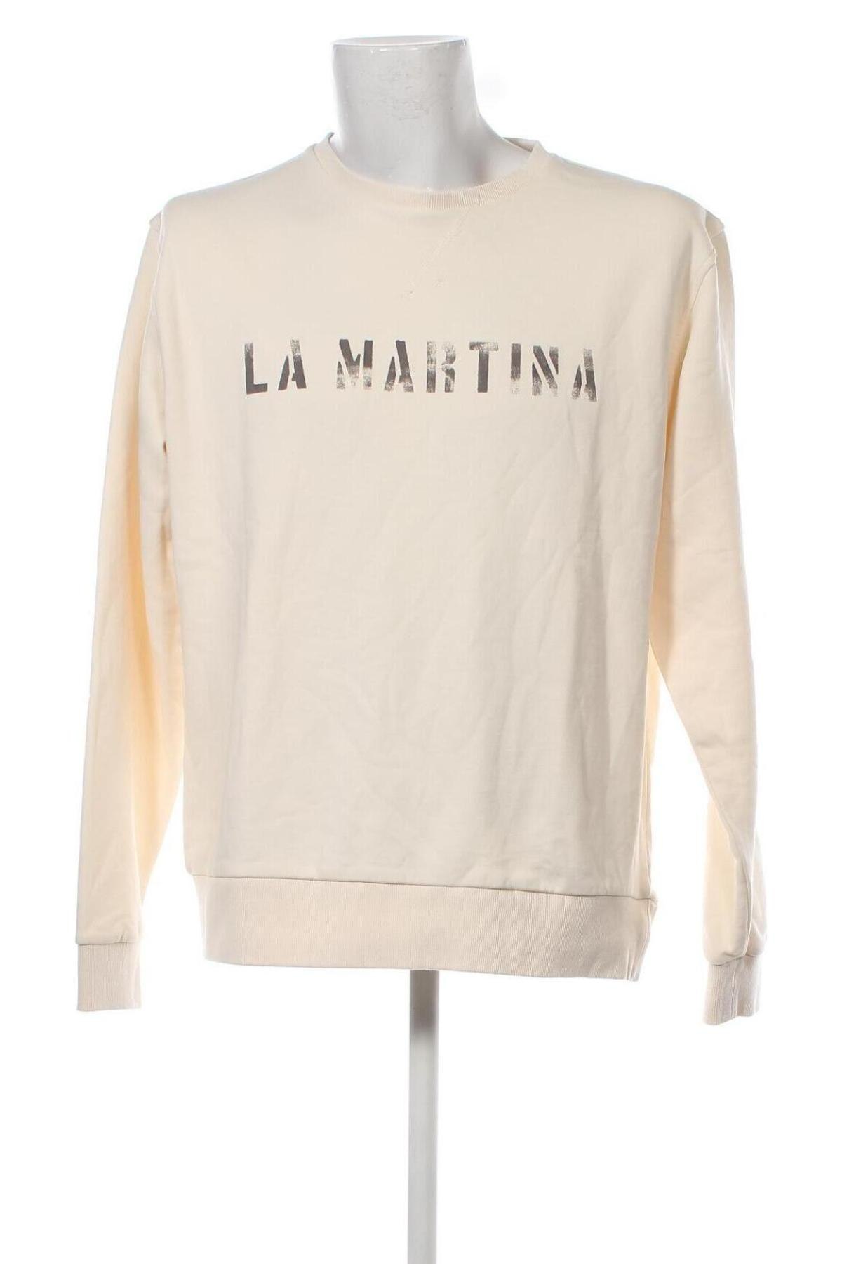 Herren Shirt La Martina, Größe XXL, Farbe Ecru, Preis 70,10 €