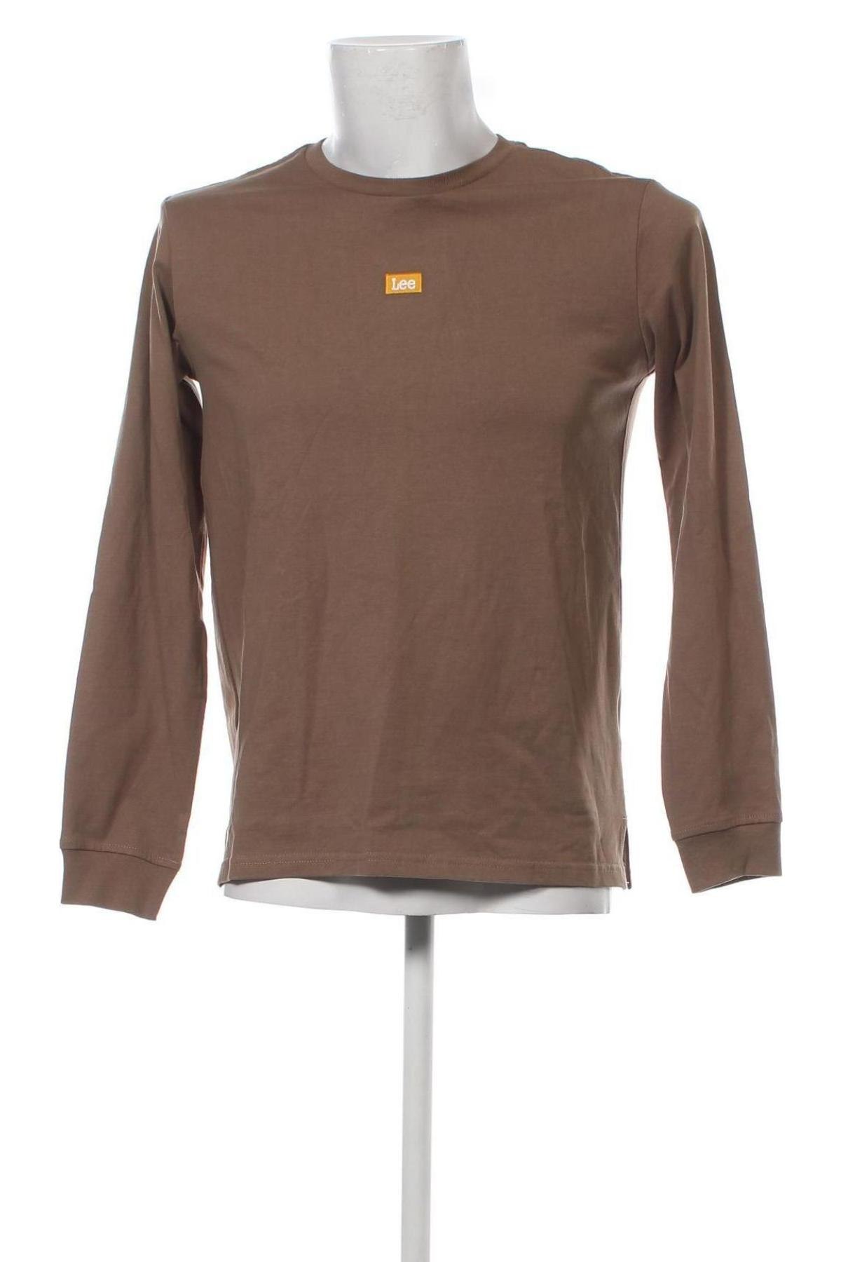 Ανδρική μπλούζα Lee, Μέγεθος M, Χρώμα Καφέ, Τιμή 21,03 €
