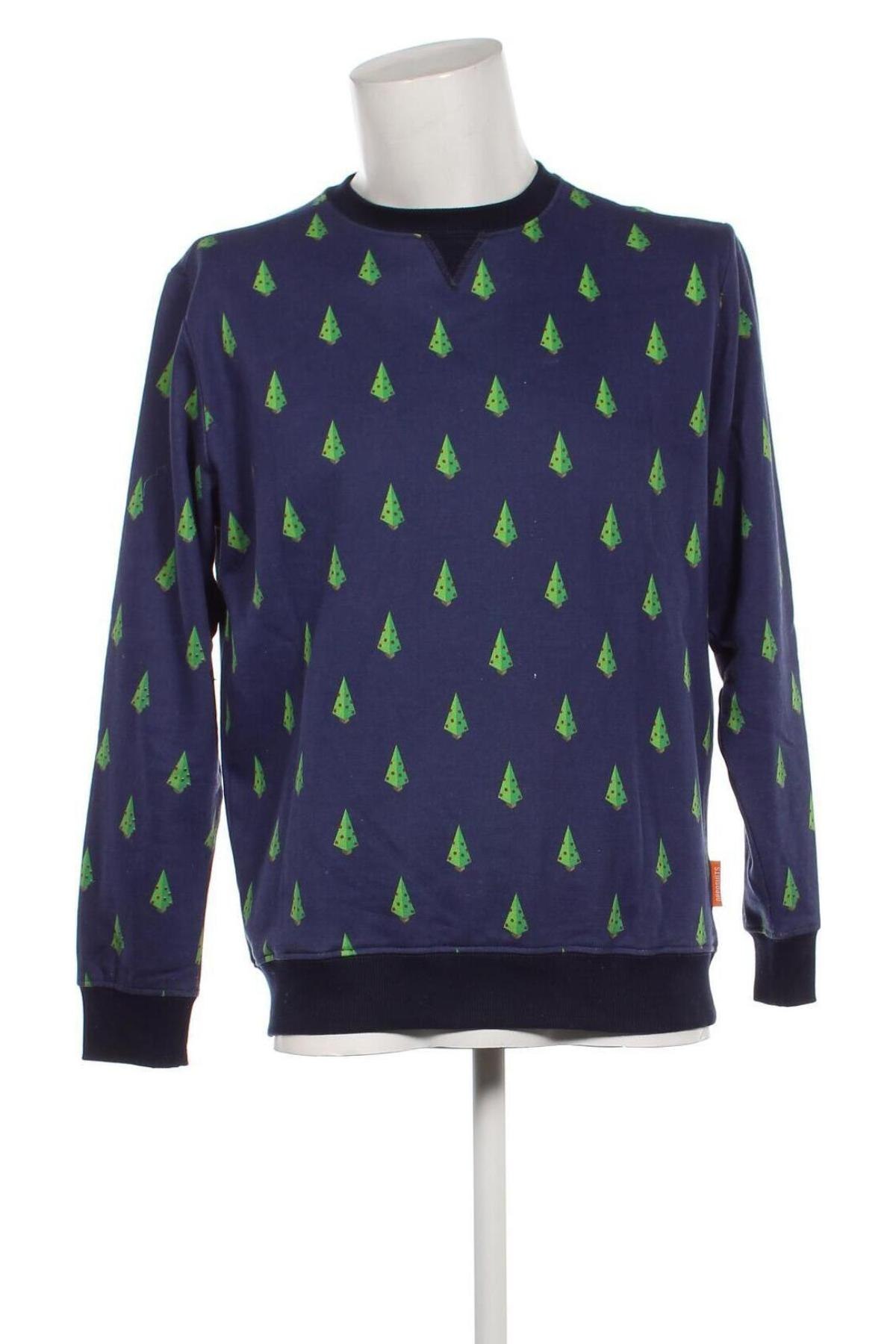 Ανδρική μπλούζα Oppo Suits, Μέγεθος M, Χρώμα Μπλέ, Τιμή 3,53 €