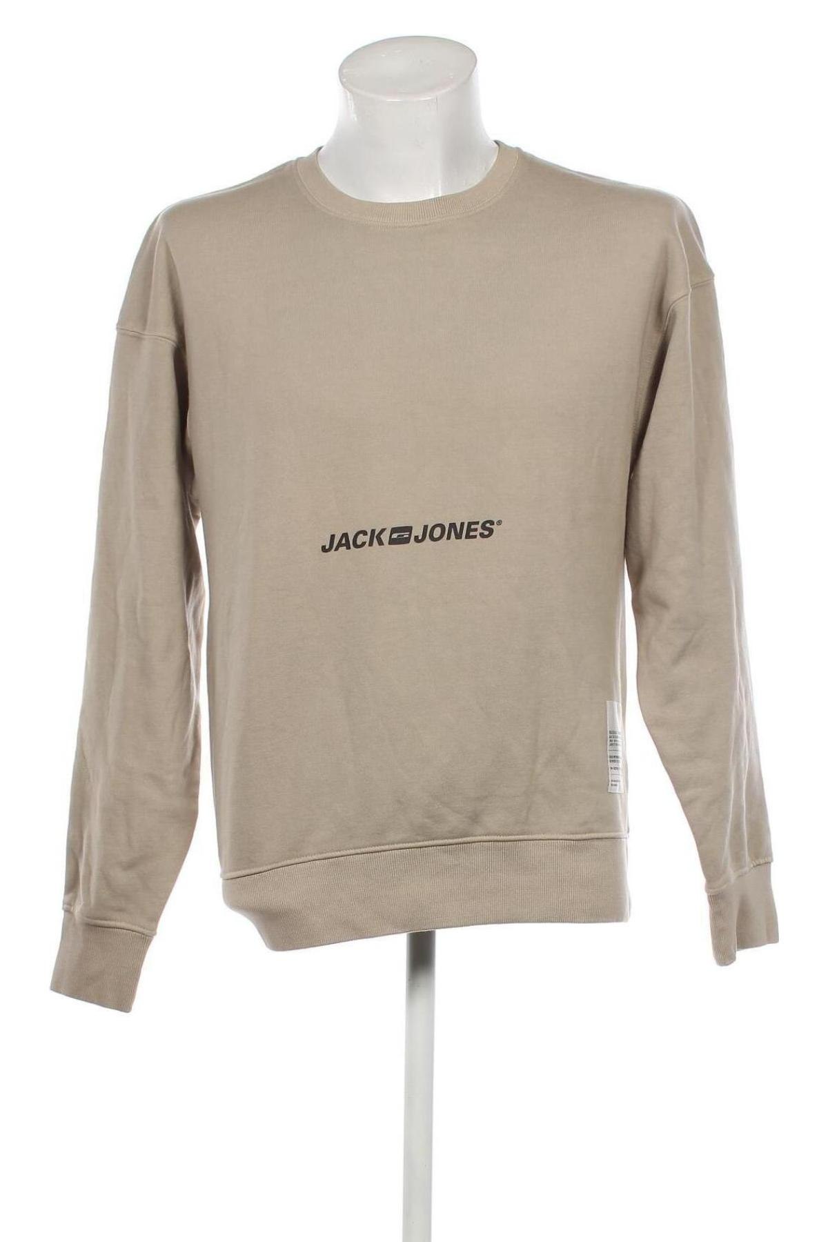Ανδρική μπλούζα Originals By Jack & Jones, Μέγεθος S, Χρώμα  Μπέζ, Τιμή 6,19 €