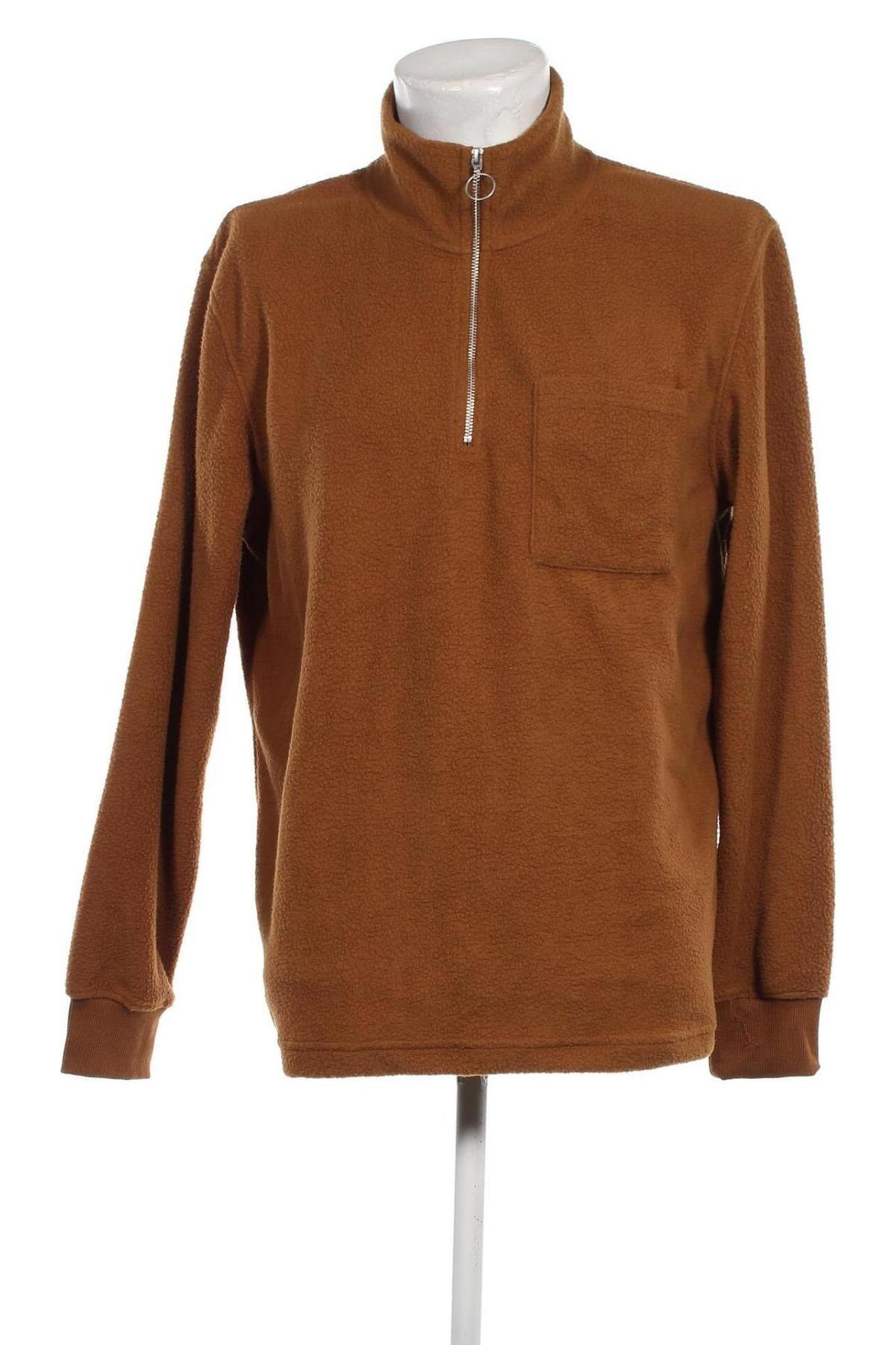 Мъжка блуза Originals By Jack & Jones, Размер XL, Цвят Кафяв, Цена 12,00 лв.