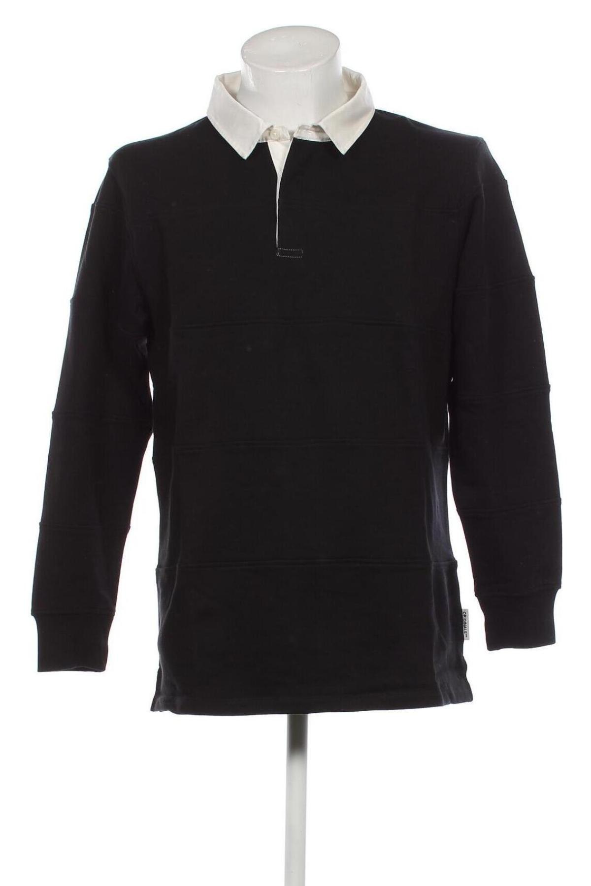 Мъжка блуза Originals By Jack & Jones, Размер L, Цвят Черен, Цена 12,40 лв.