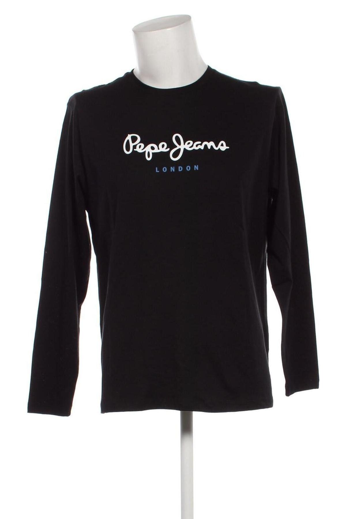 Мъжка блуза Pepe Jeans, Размер M, Цвят Черен, Цена 86,70 лв.