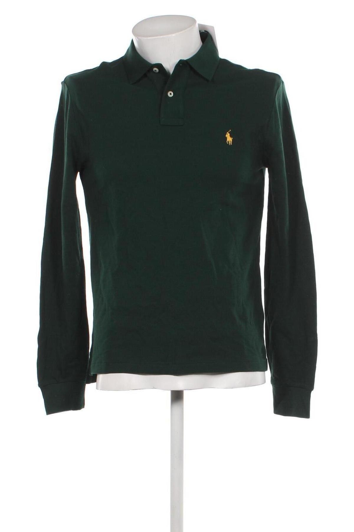 Męska bluzka Polo By Ralph Lauren, Rozmiar M, Kolor Zielony, Cena 399,82 zł