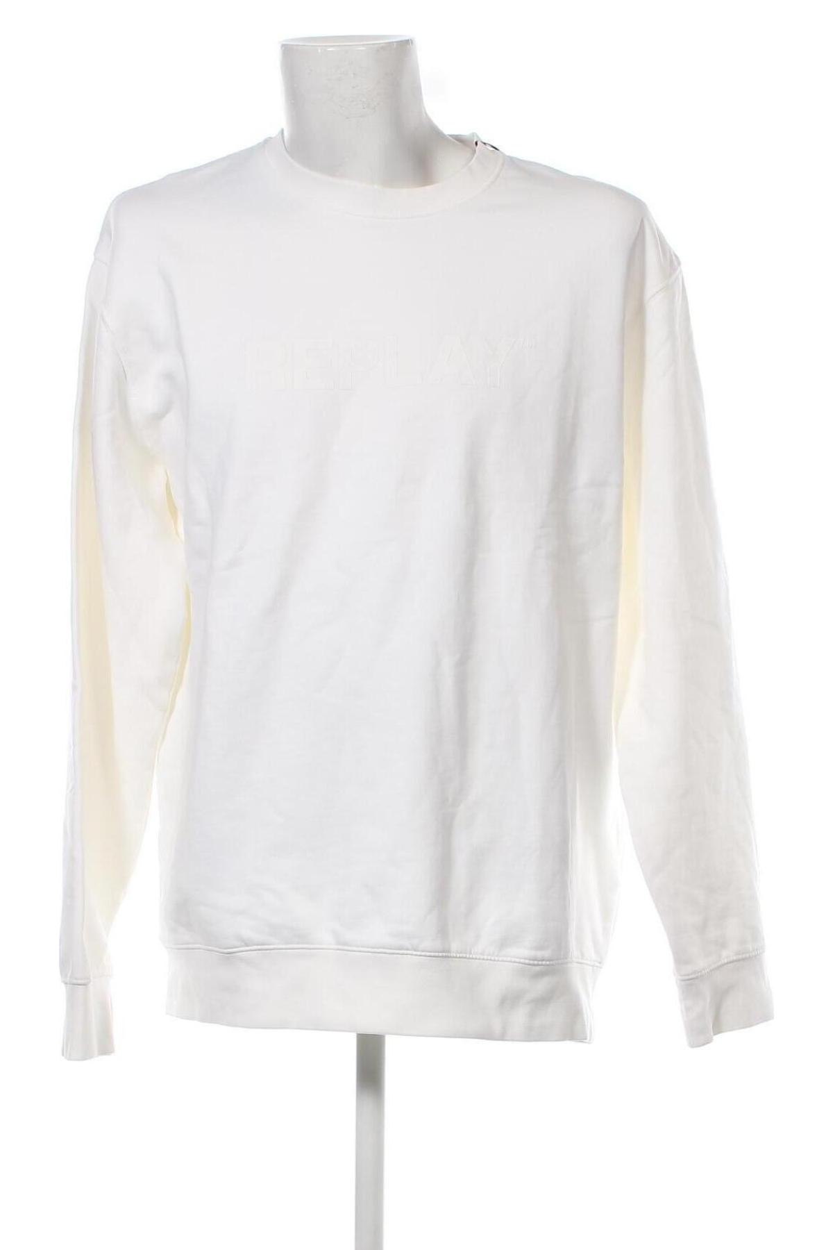 Мъжка блуза Replay, Размер 3XL, Цвят Екрю, Цена 123,76 лв.