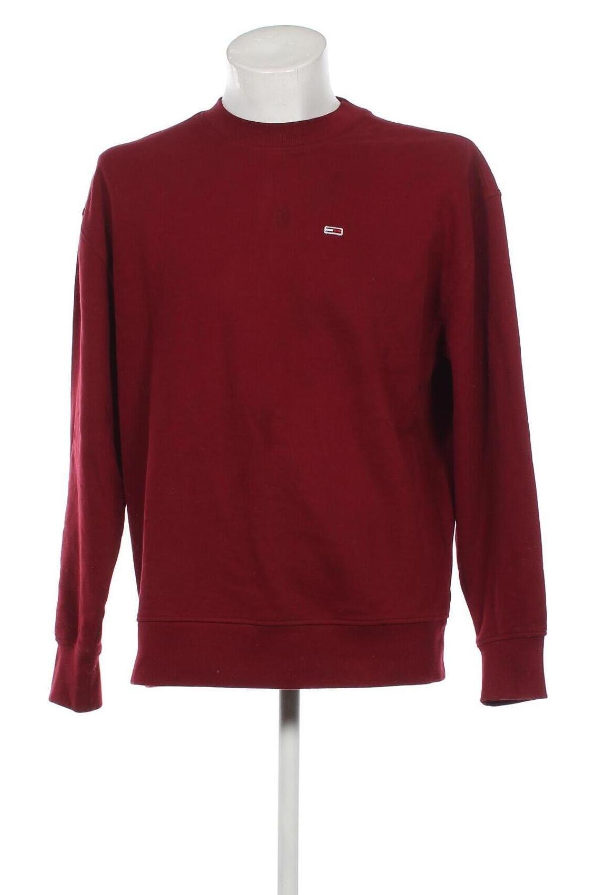 Ανδρική μπλούζα Tommy Jeans, Μέγεθος M, Χρώμα Κόκκινο, Τιμή 35,72 €