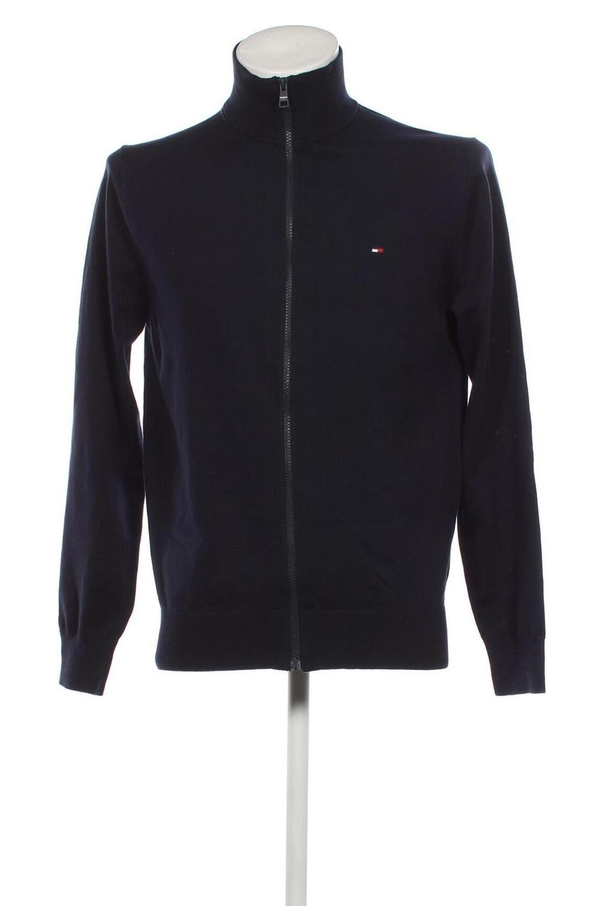 Herren Strickjacke Tommy Hilfiger, Größe L, Farbe Blau, Preis € 160,75