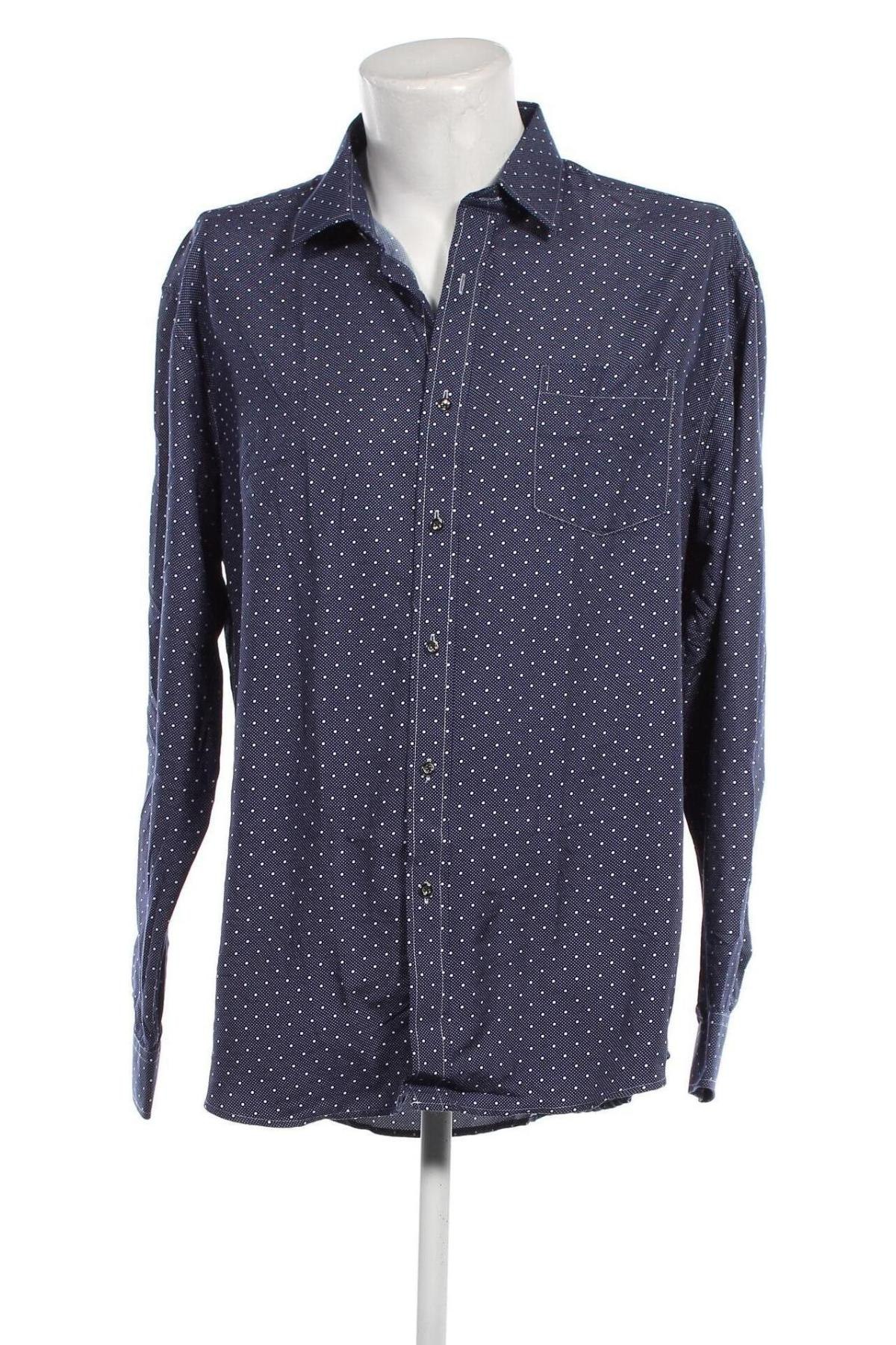 Ανδρικό πουκάμισο Amparo, Μέγεθος XXL, Χρώμα Μπλέ, Τιμή 5,38 €