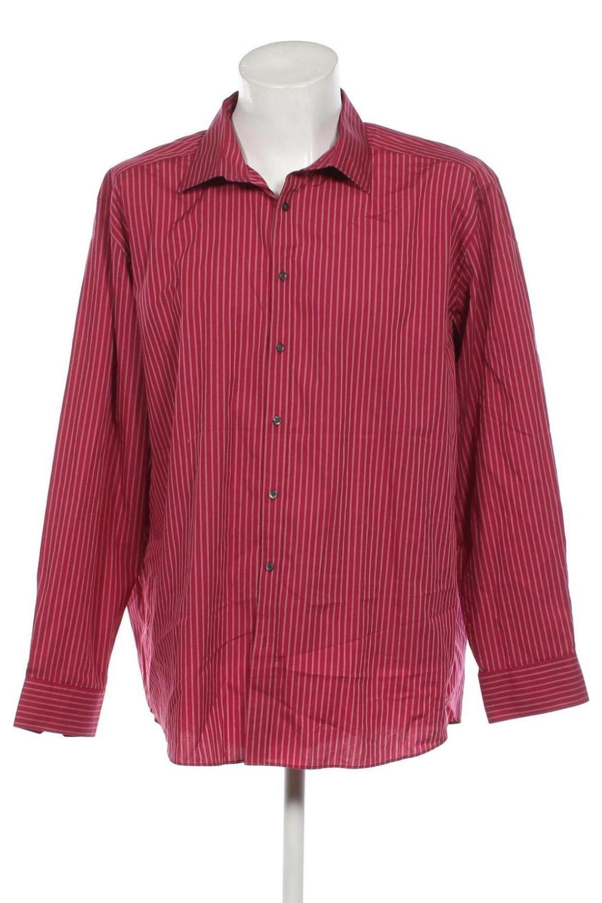 Мъжка риза Angelo Litrico, Размер 3XL, Цвят Червен, Цена 20,30 лв.