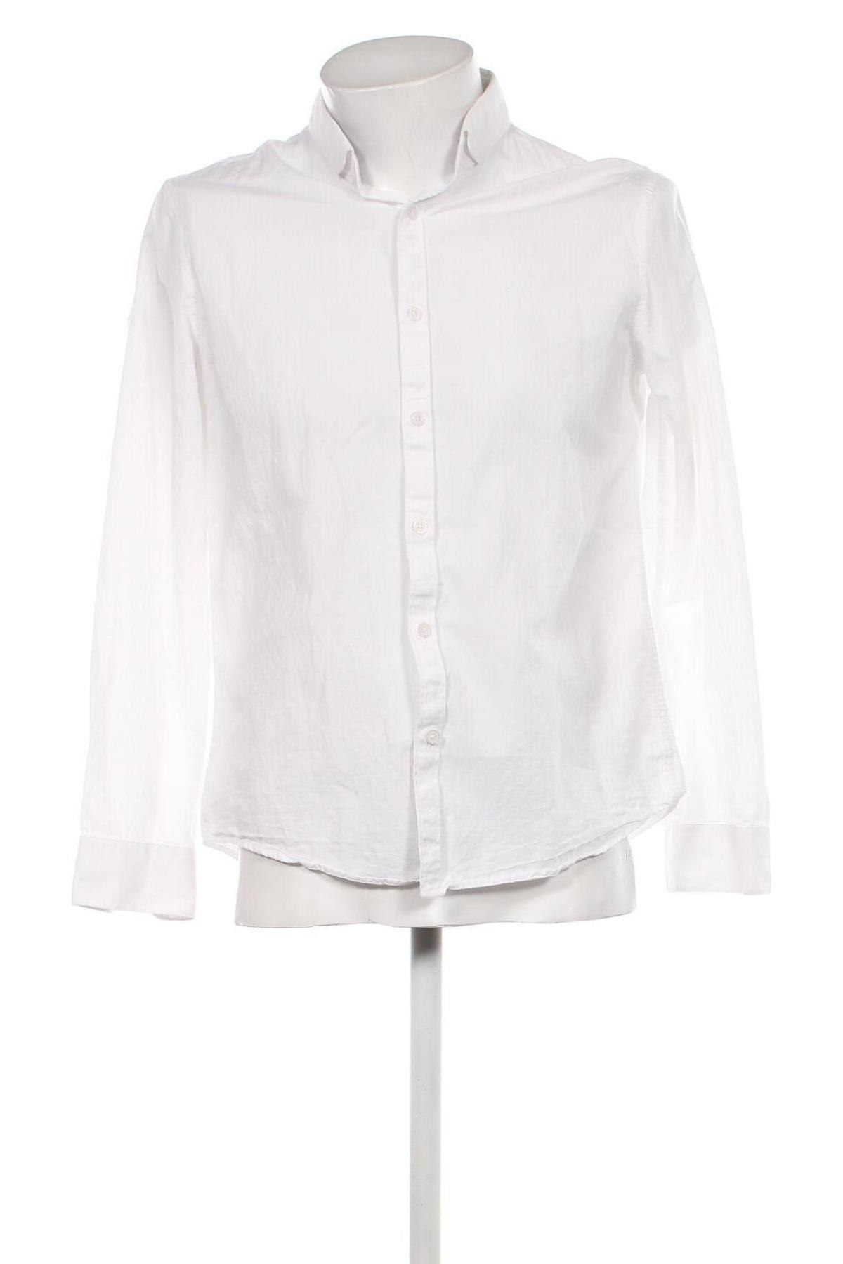 Herrenhemd Armani Exchange, Größe M, Farbe Weiß, Preis € 30,69