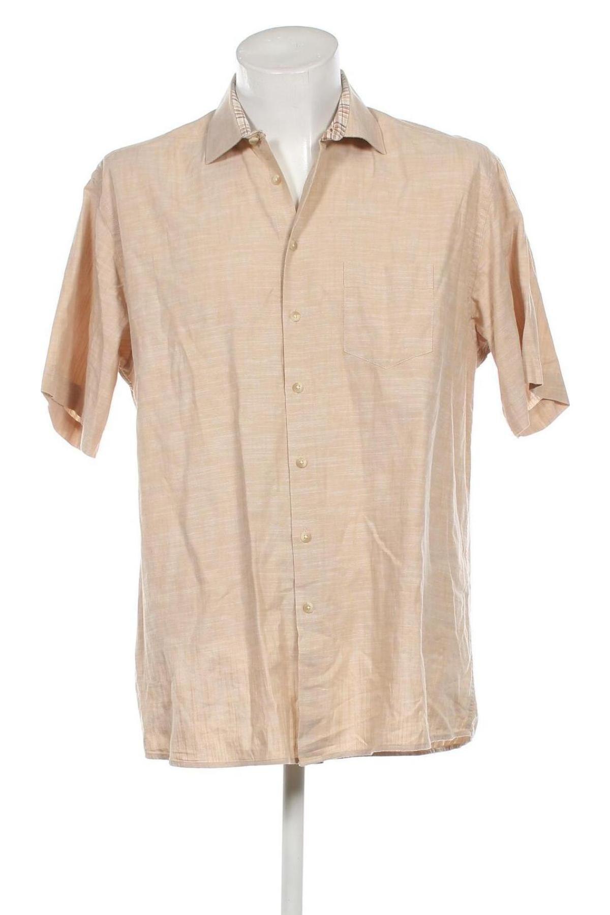 Ανδρικό πουκάμισο Bexleys, Μέγεθος XL, Χρώμα  Μπέζ, Τιμή 14,85 €