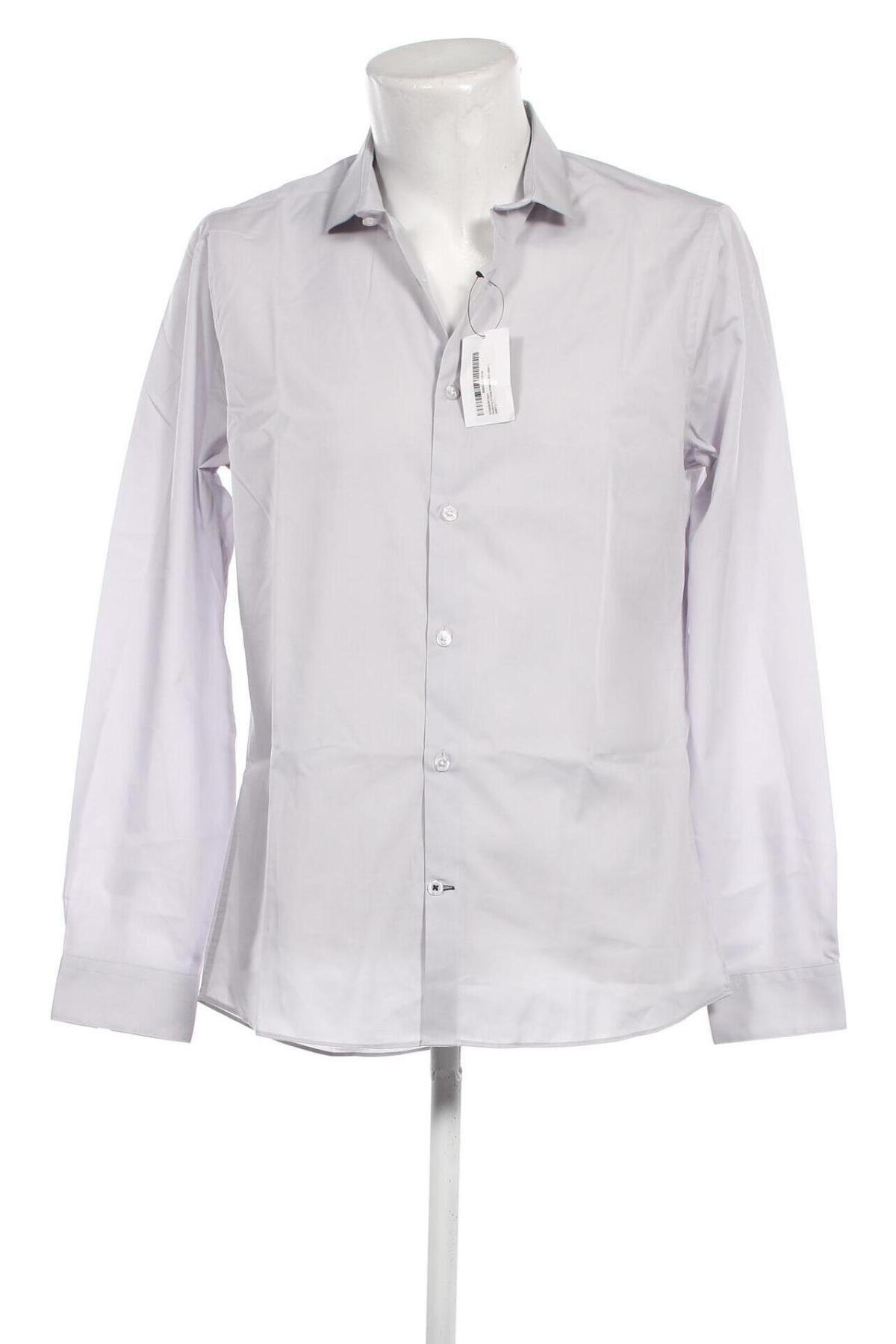 Ανδρικό πουκάμισο Burton of London, Μέγεθος L, Χρώμα Μπλέ, Τιμή 17,44 €