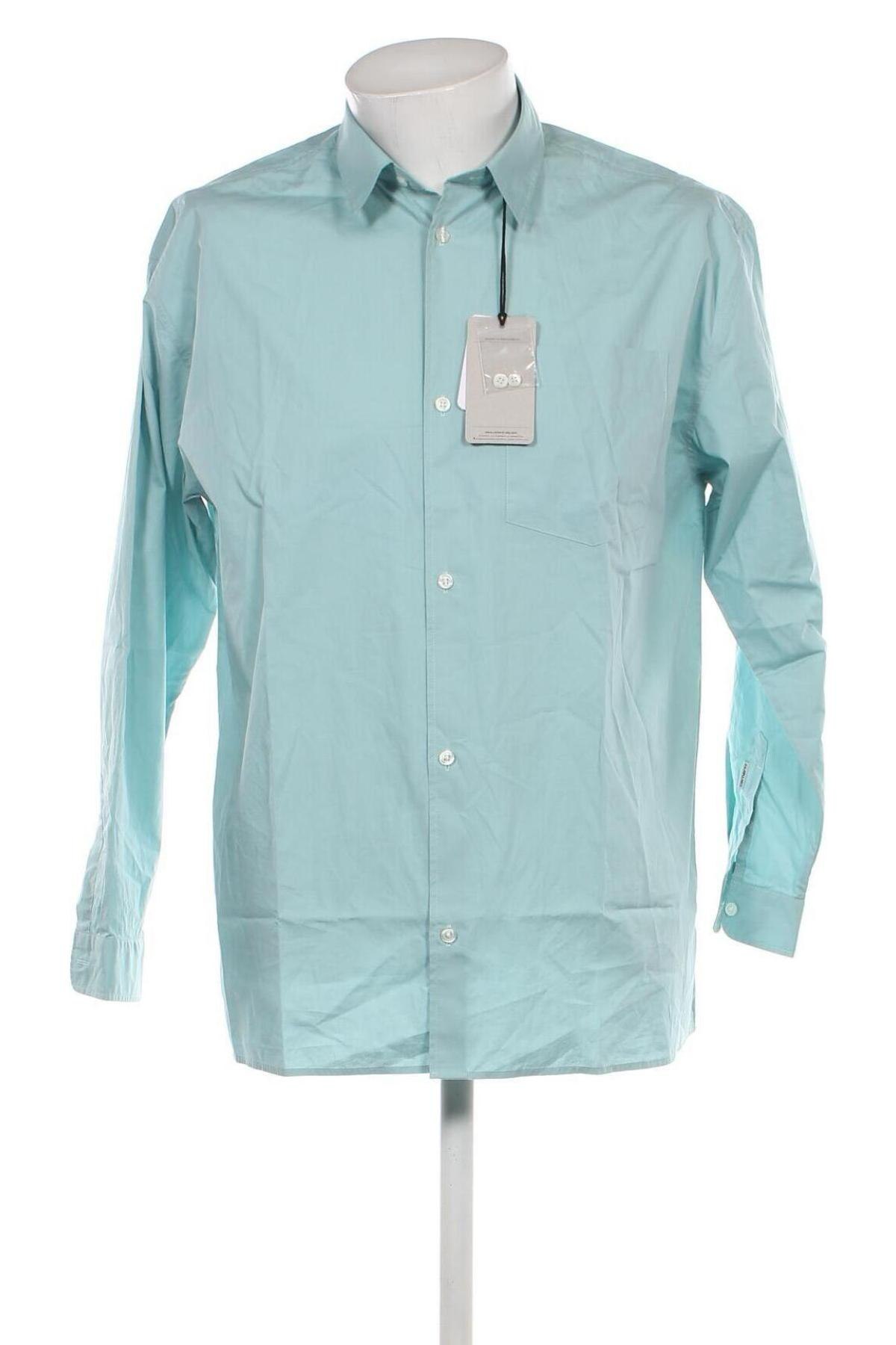 Ανδρικό πουκάμισο Carhartt, Μέγεθος M, Χρώμα Μπλέ, Τιμή 25,94 €