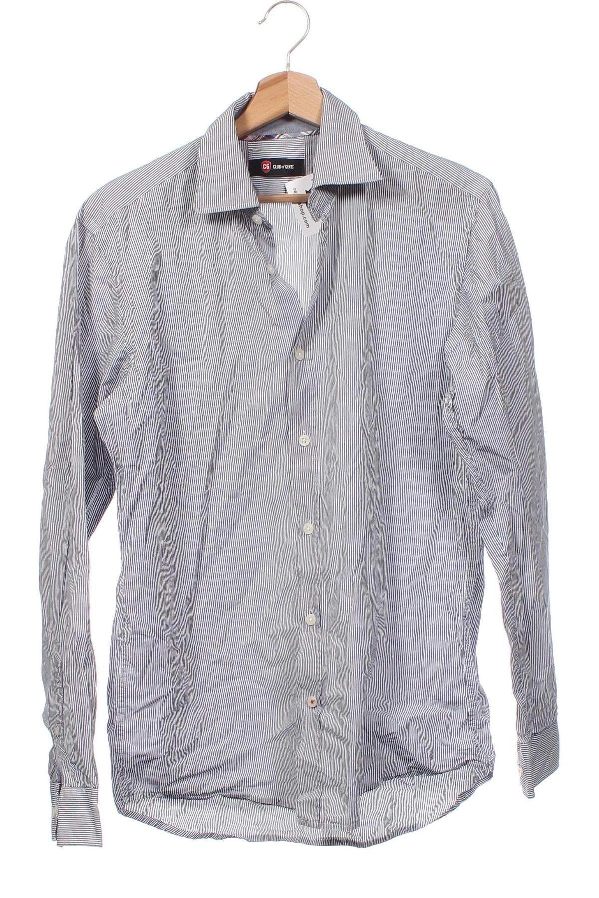 Ανδρικό πουκάμισο Club Of Gents, Μέγεθος M, Χρώμα Γκρί, Τιμή 33,40 €