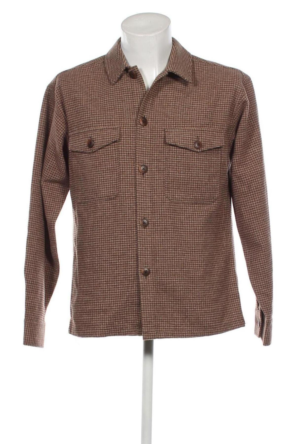 Ανδρικό πουκάμισο Core By Jack & Jones, Μέγεθος L, Χρώμα Καφέ, Τιμή 12,62 €