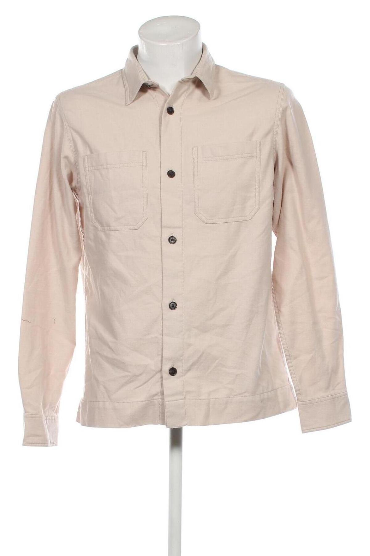 Ανδρικό πουκάμισο Core By Jack & Jones, Μέγεθος L, Χρώμα  Μπέζ, Τιμή 7,01 €