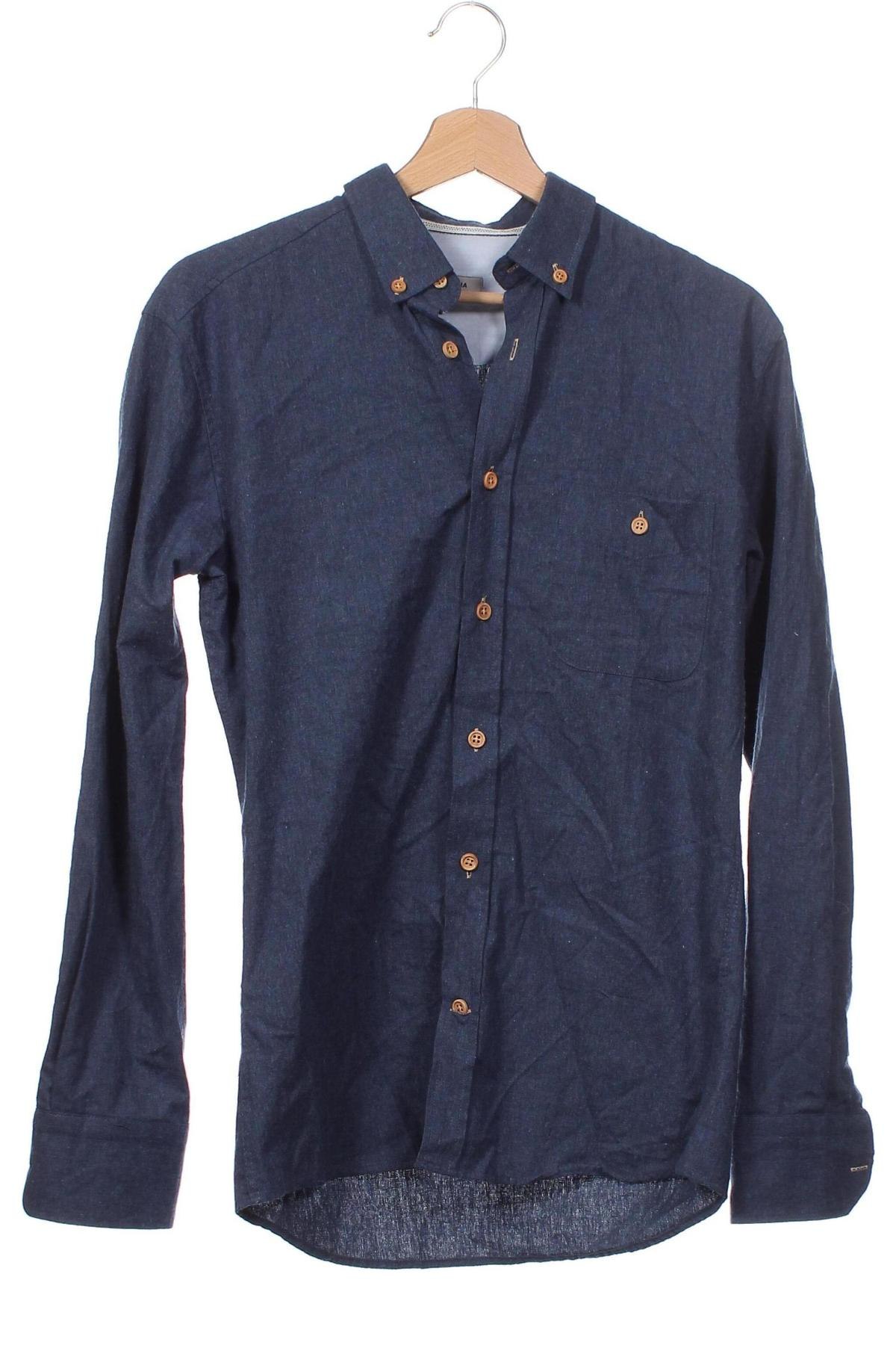 Herrenhemd Doppia Corsia, Größe S, Farbe Blau, Preis € 16,70