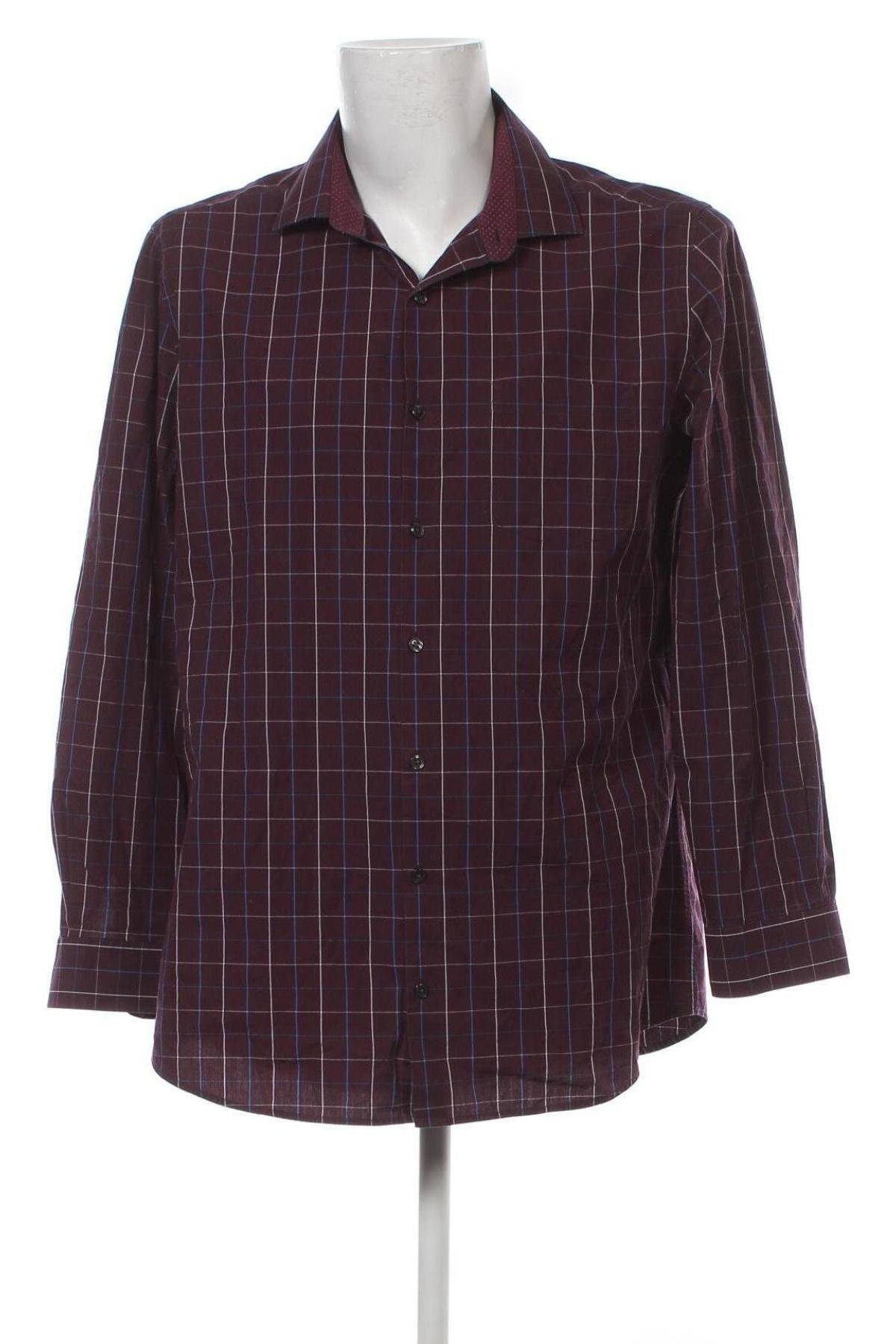 Ανδρικό πουκάμισο Dressmann, Μέγεθος XL, Χρώμα Πολύχρωμο, Τιμή 4,01 €