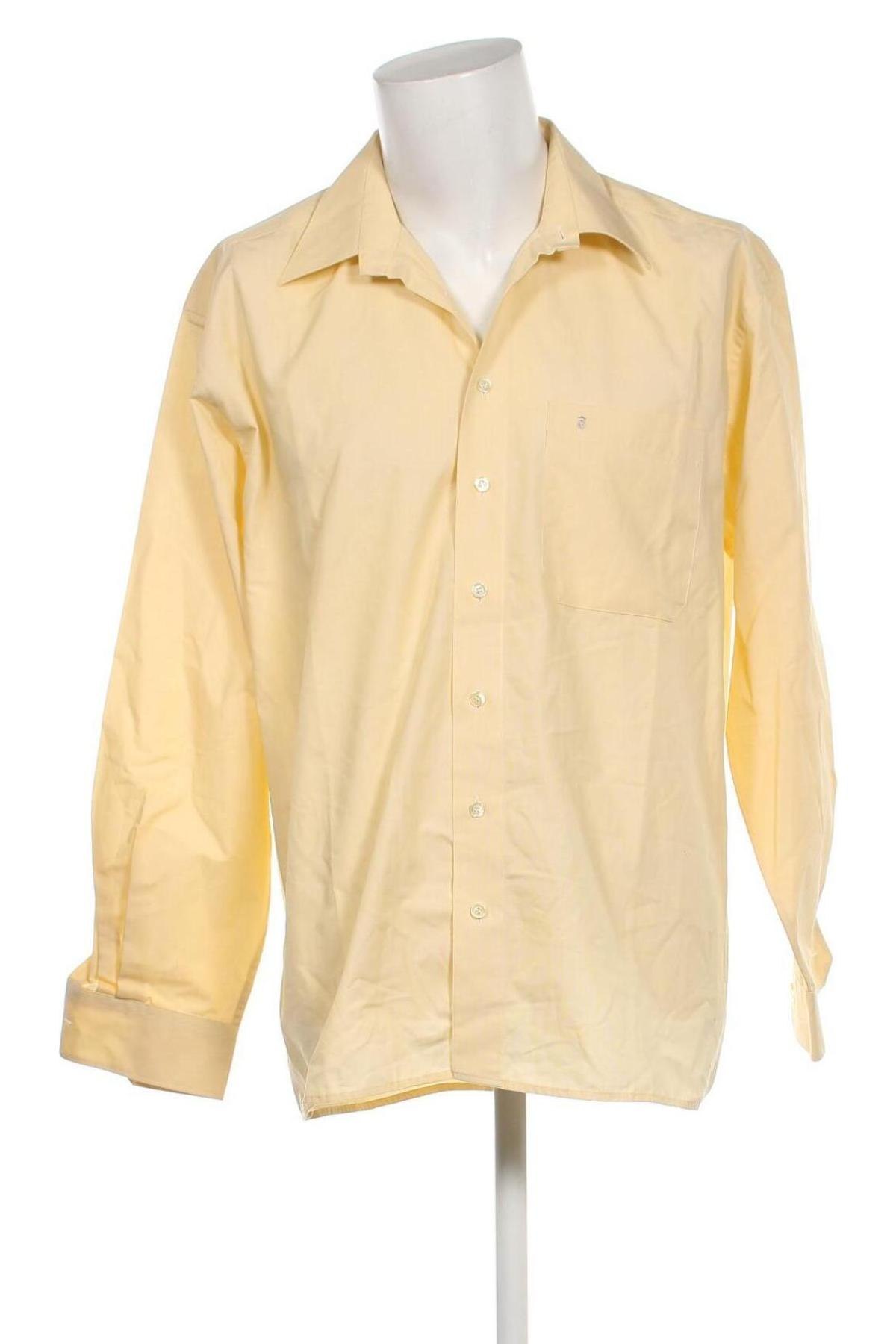 Мъжка риза Eterna, Размер XL, Цвят Жълт, Цена 30,81 лв.