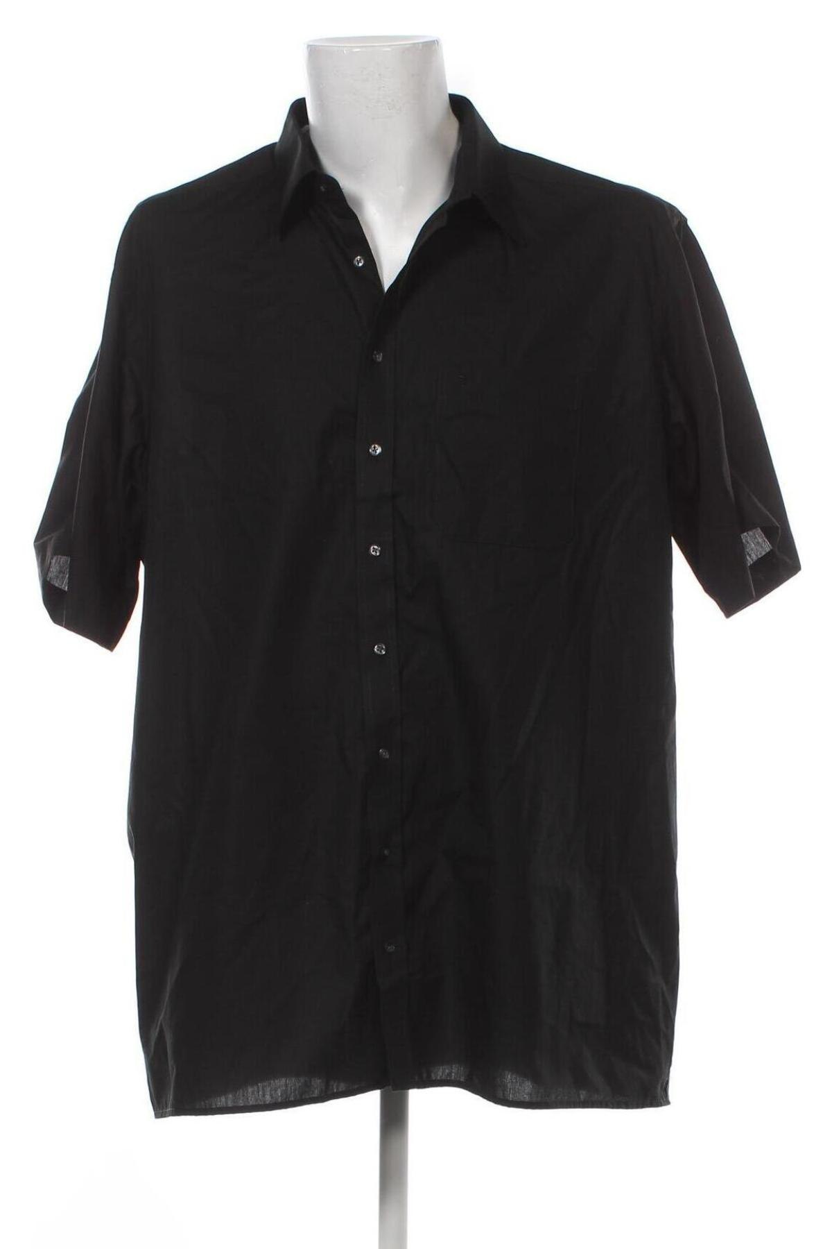 Ανδρικό πουκάμισο Eterna, Μέγεθος XXL, Χρώμα Μαύρο, Τιμή 21,03 €