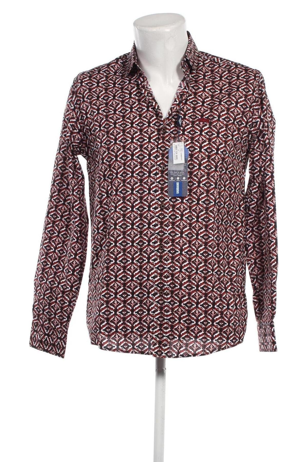 Ανδρικό πουκάμισο Gabbiano, Μέγεθος M, Χρώμα Πολύχρωμο, Τιμή 37,11 €