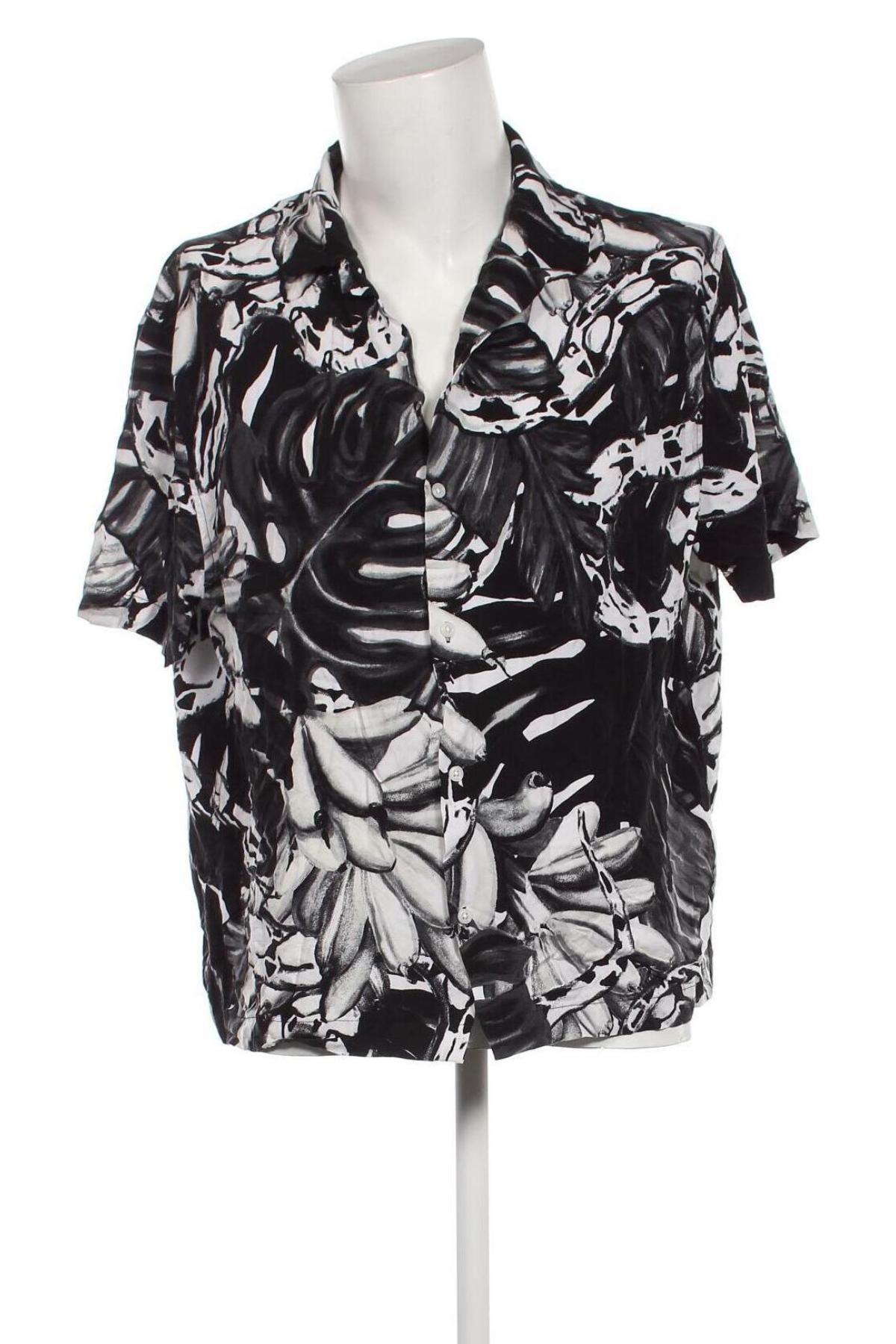 Мъжка риза H&M, Размер XXL, Цвят Многоцветен, Цена 29,00 лв.
