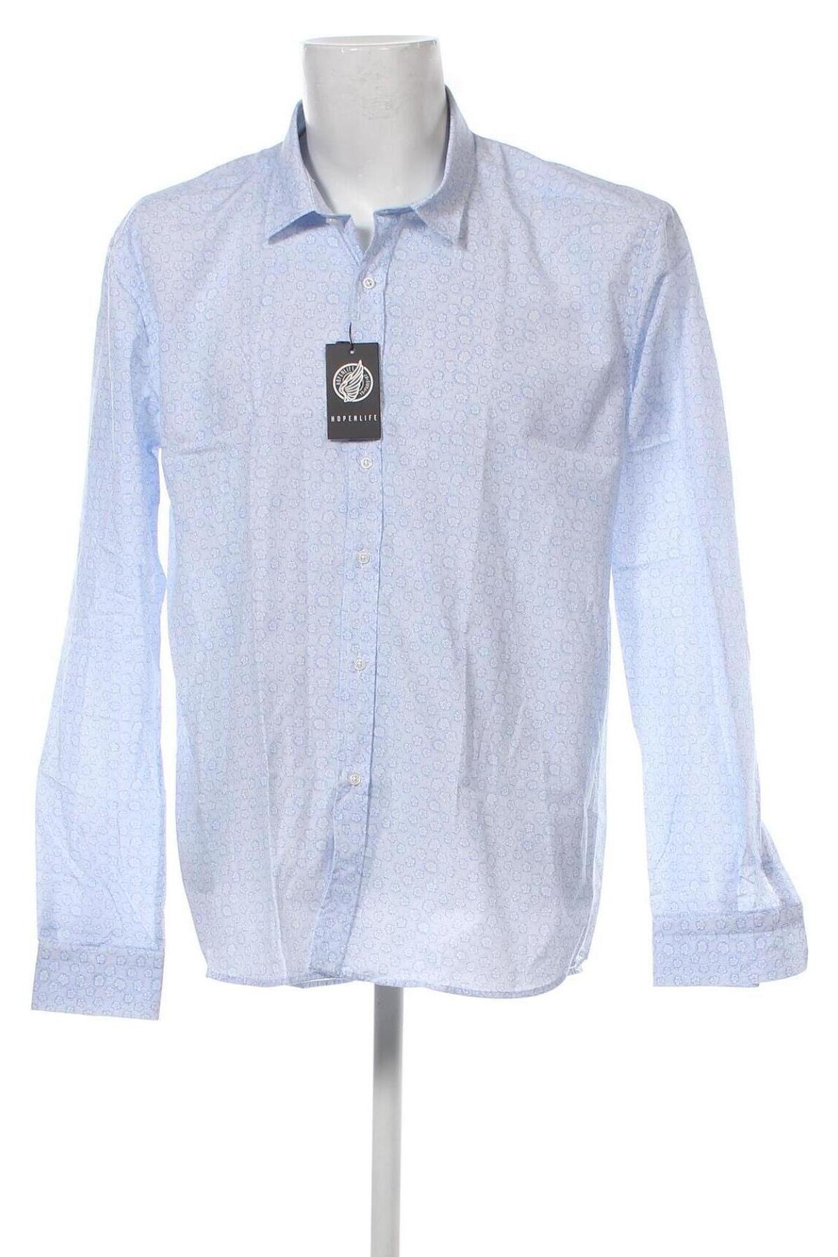 Ανδρικό πουκάμισο Hopenlife, Μέγεθος XXL, Χρώμα Πολύχρωμο, Τιμή 8,14 €