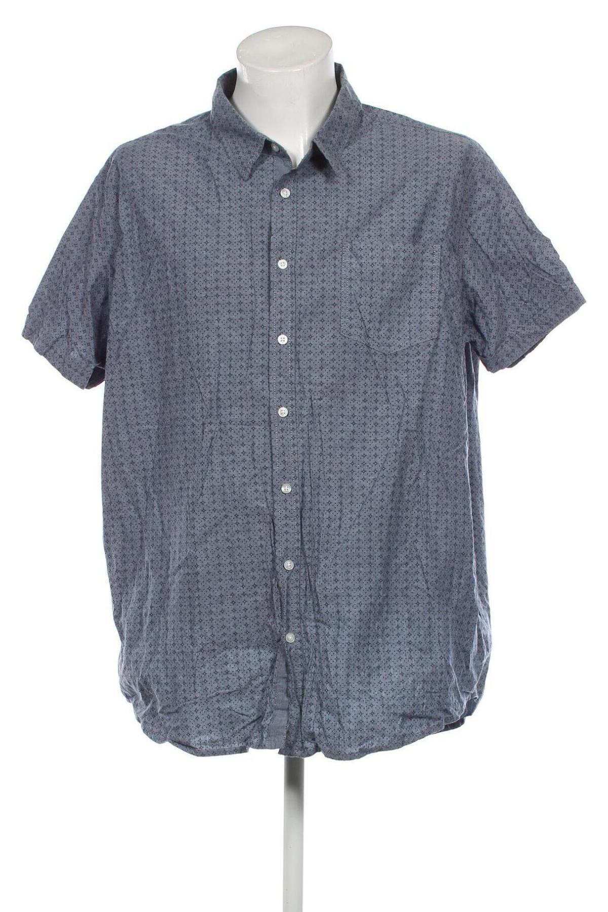 Ανδρικό πουκάμισο Identic, Μέγεθος 3XL, Χρώμα Μπλέ, Τιμή 11,12 €