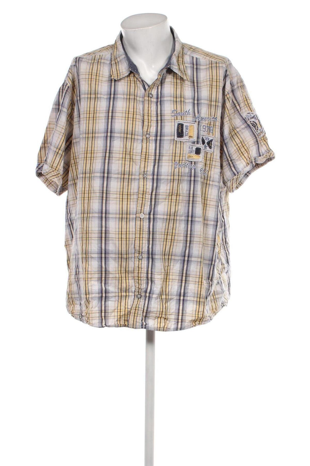 Ανδρικό πουκάμισο Identic, Μέγεθος 5XL, Χρώμα Πολύχρωμο, Τιμή 11,48 €