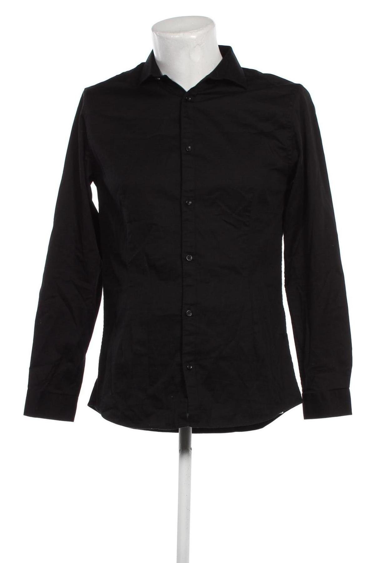 Herrenhemd Jack & Jones PREMIUM, Größe L, Farbe Schwarz, Preis 35,05 €