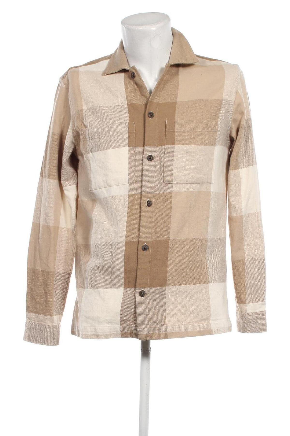 Herrenhemd Jack & Jones PREMIUM, Größe L, Farbe Beige, Preis € 35,05