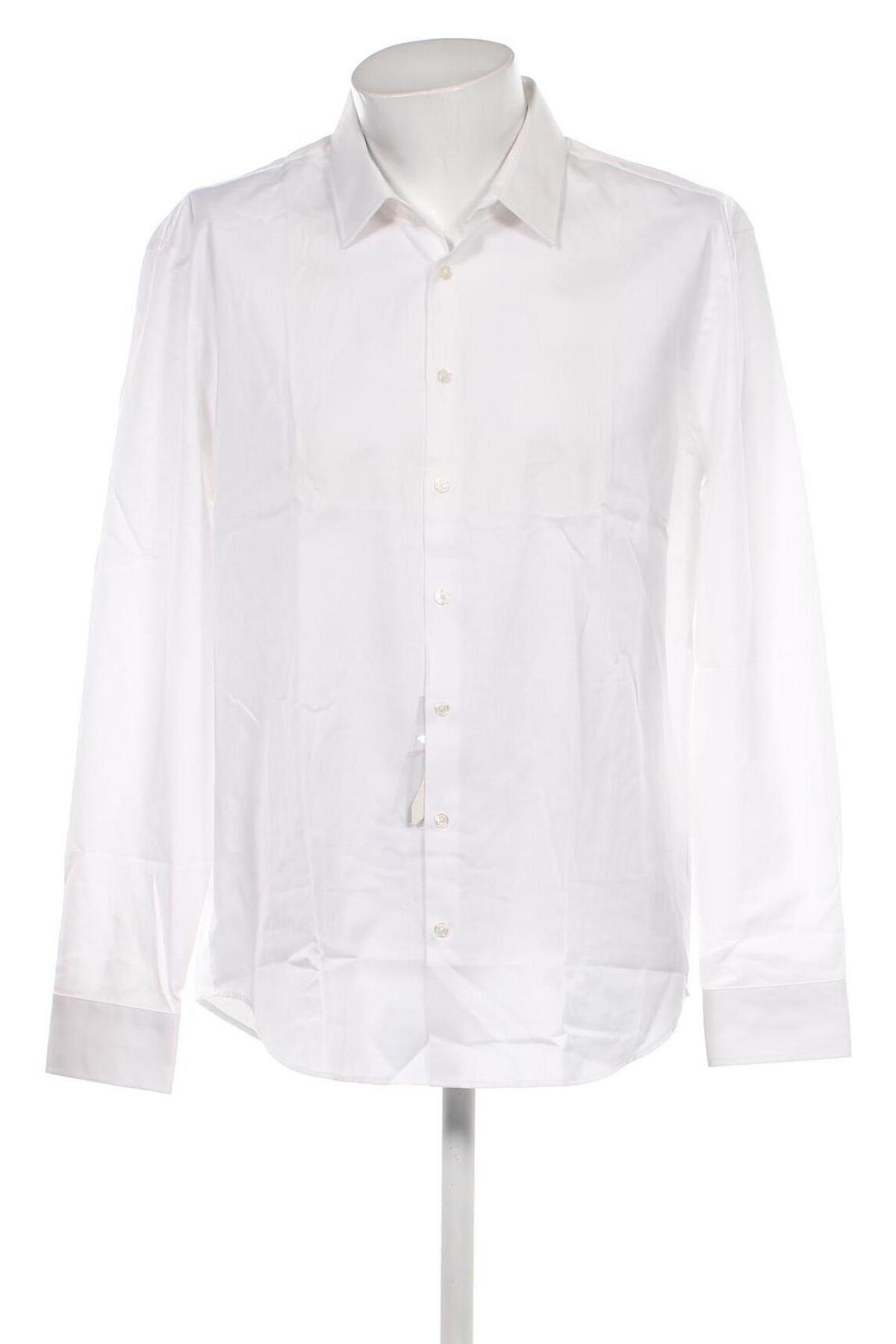 Мъжка риза Jake*s, Размер XXL, Цвят Бял, Цена 72,00 лв.