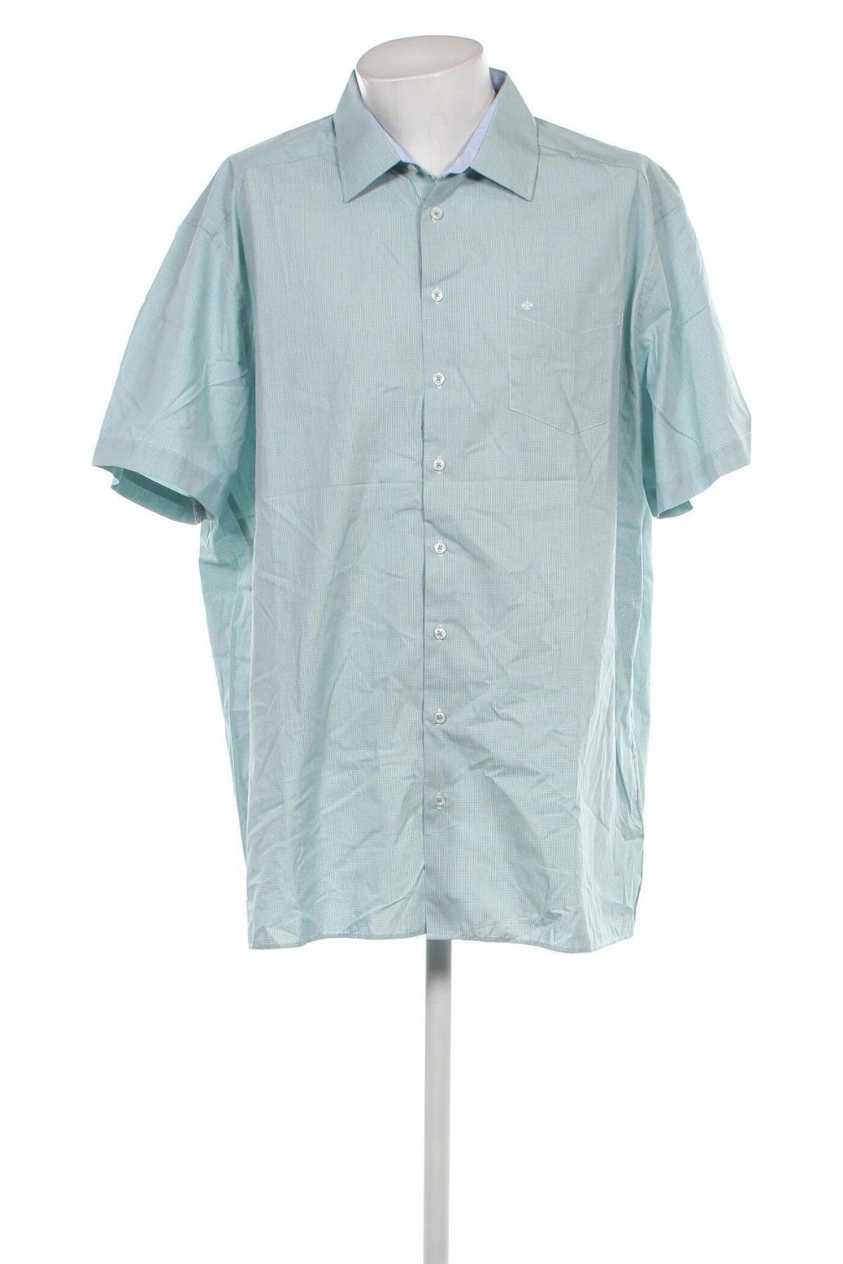 Ανδρικό πουκάμισο Jupiter, Μέγεθος 3XL, Χρώμα Πράσινο, Τιμή 10,84 €