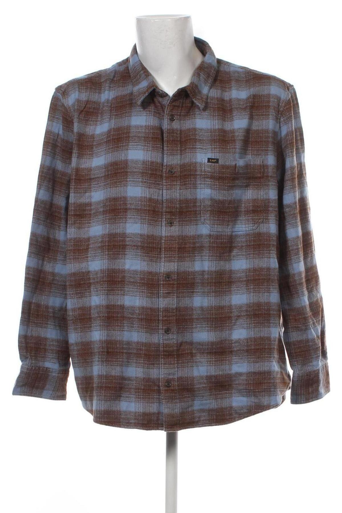 Мъжка риза Lee, Размер 3XL, Цвят Многоцветен, Цена 37,83 лв.
