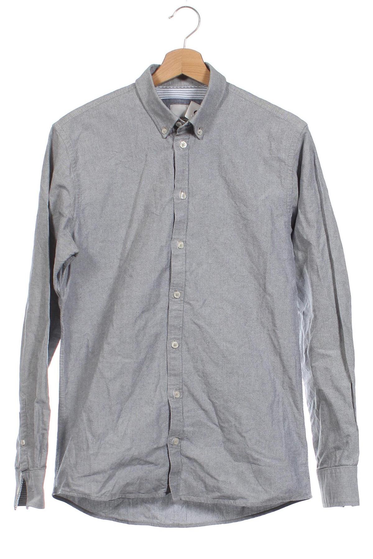 Ανδρικό πουκάμισο Minimum, Μέγεθος M, Χρώμα Γκρί, Τιμή 13,27 €