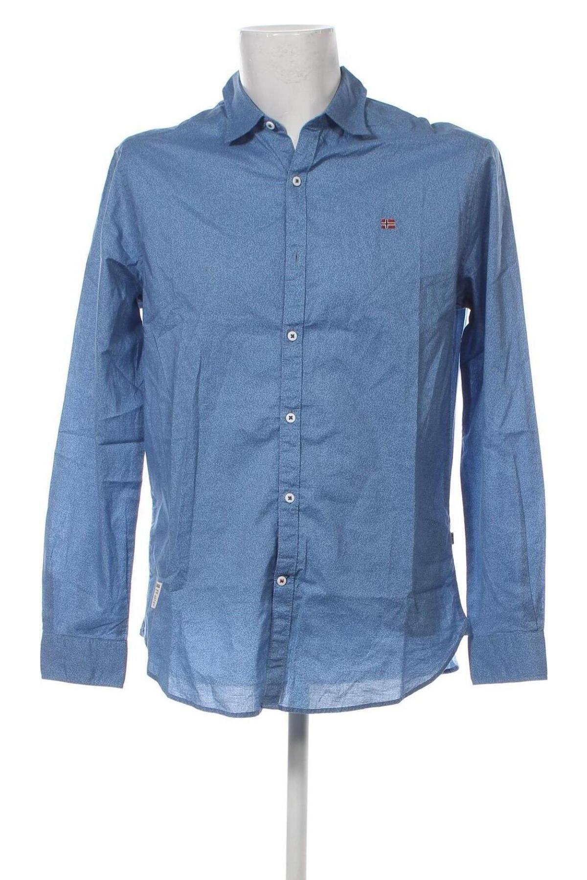 Pánská košile  Napapijri, Velikost XL, Barva Modrá, Cena  2 109,00 Kč
