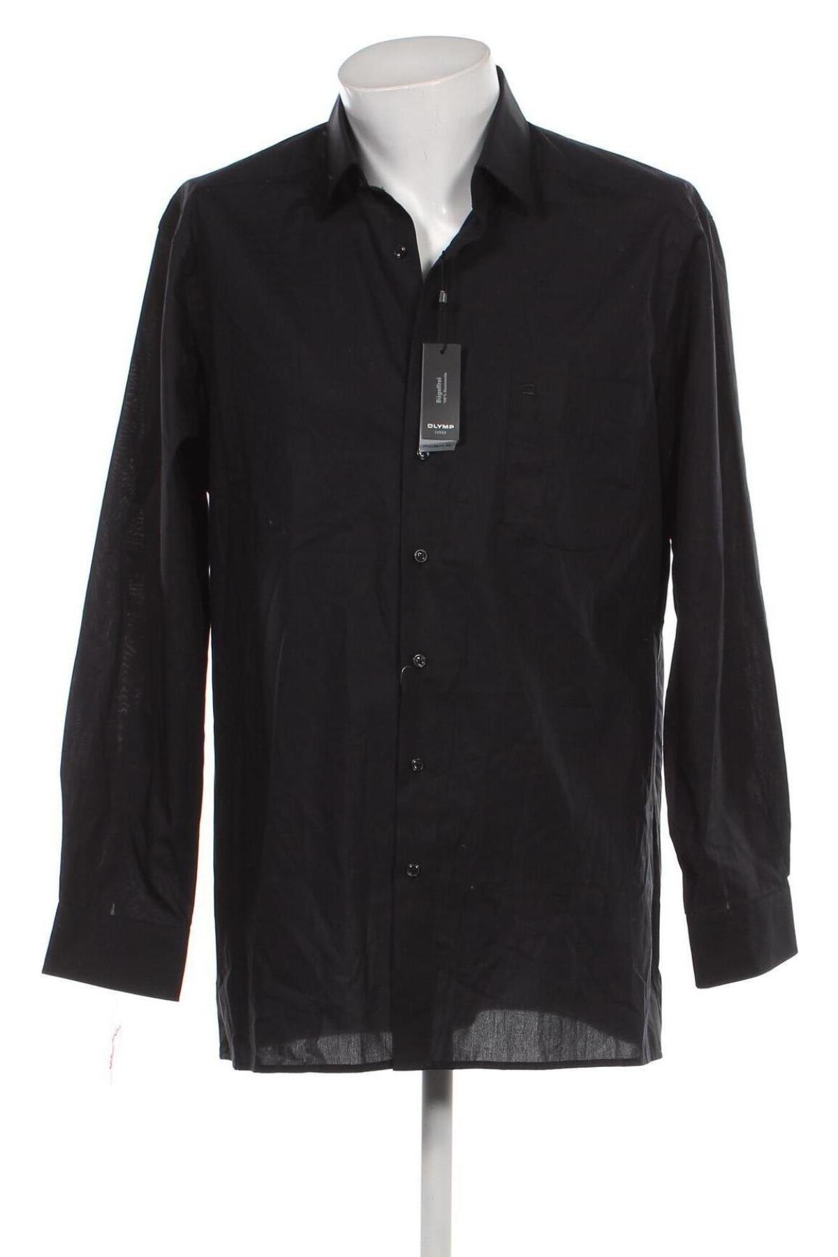 Herrenhemd Olymp, Größe XL, Farbe Schwarz, Preis € 26,54