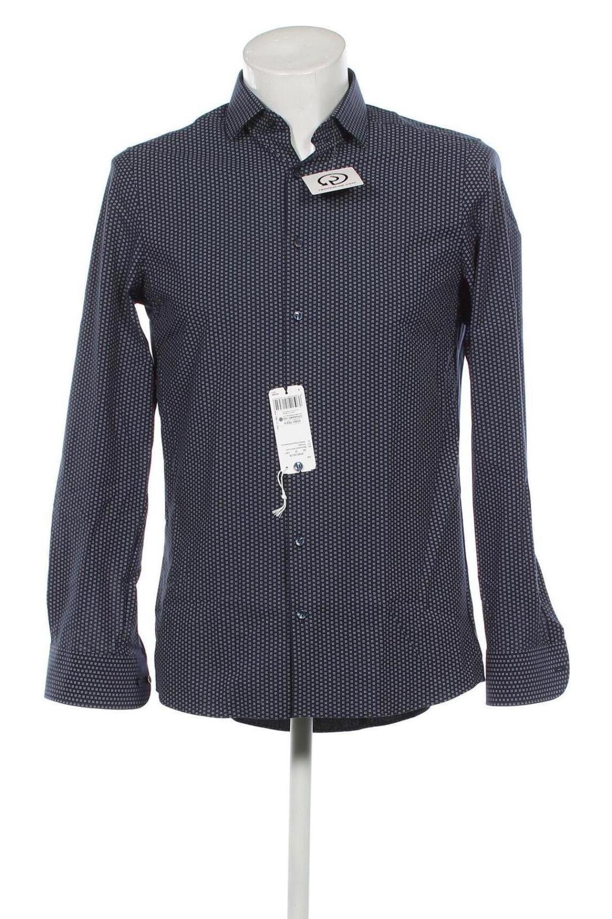 Herrenhemd Olymp, Größe M, Farbe Blau, Preis 9,05 €